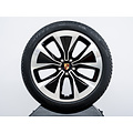 22-inch Sport Edition Aero winterwielenset, gelakt in zwart (hoogglans) met glanzende voorvlak