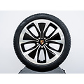 22-inch Sport Edition Aero winterwielenset, gelakt in zwart (hoogglans) met glanzende voorvlak