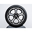 20 inch Taycan Off Road Design winterwielenset zwart gespoten (hoogglans)