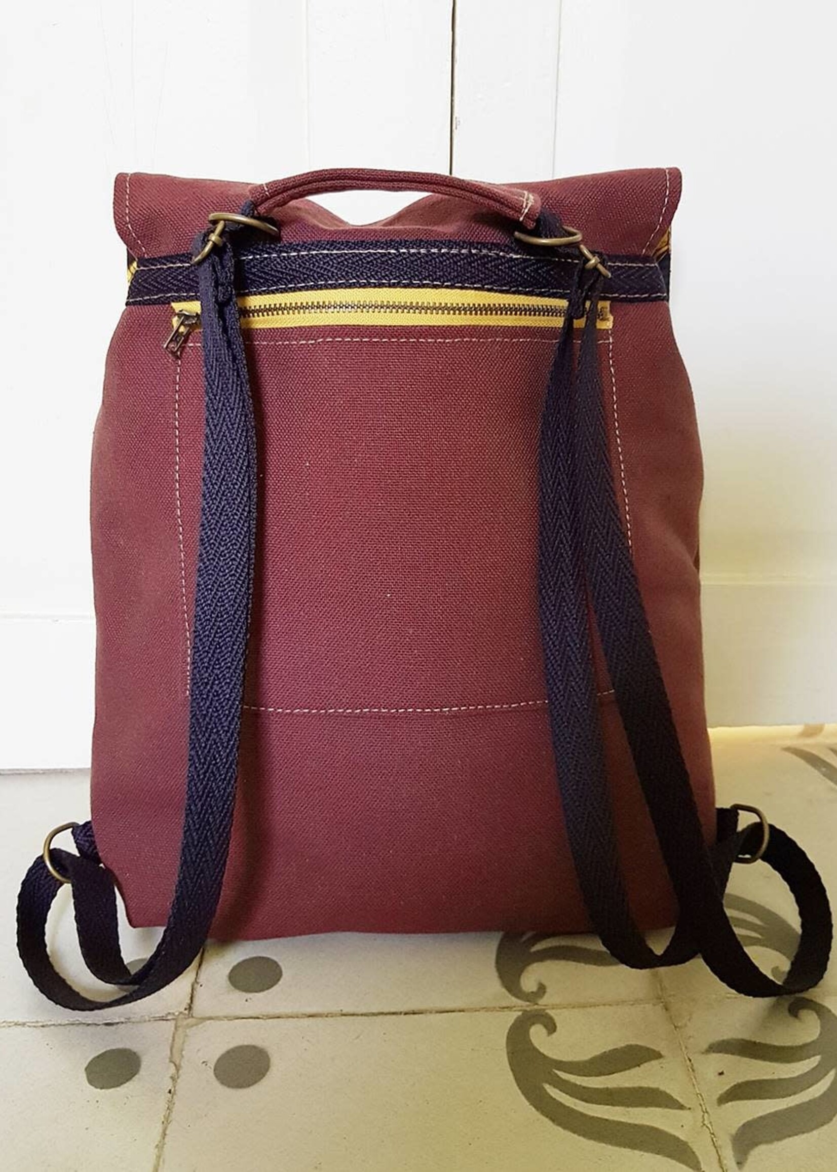 Numon Beutelrucksack BASIC Bordeaux