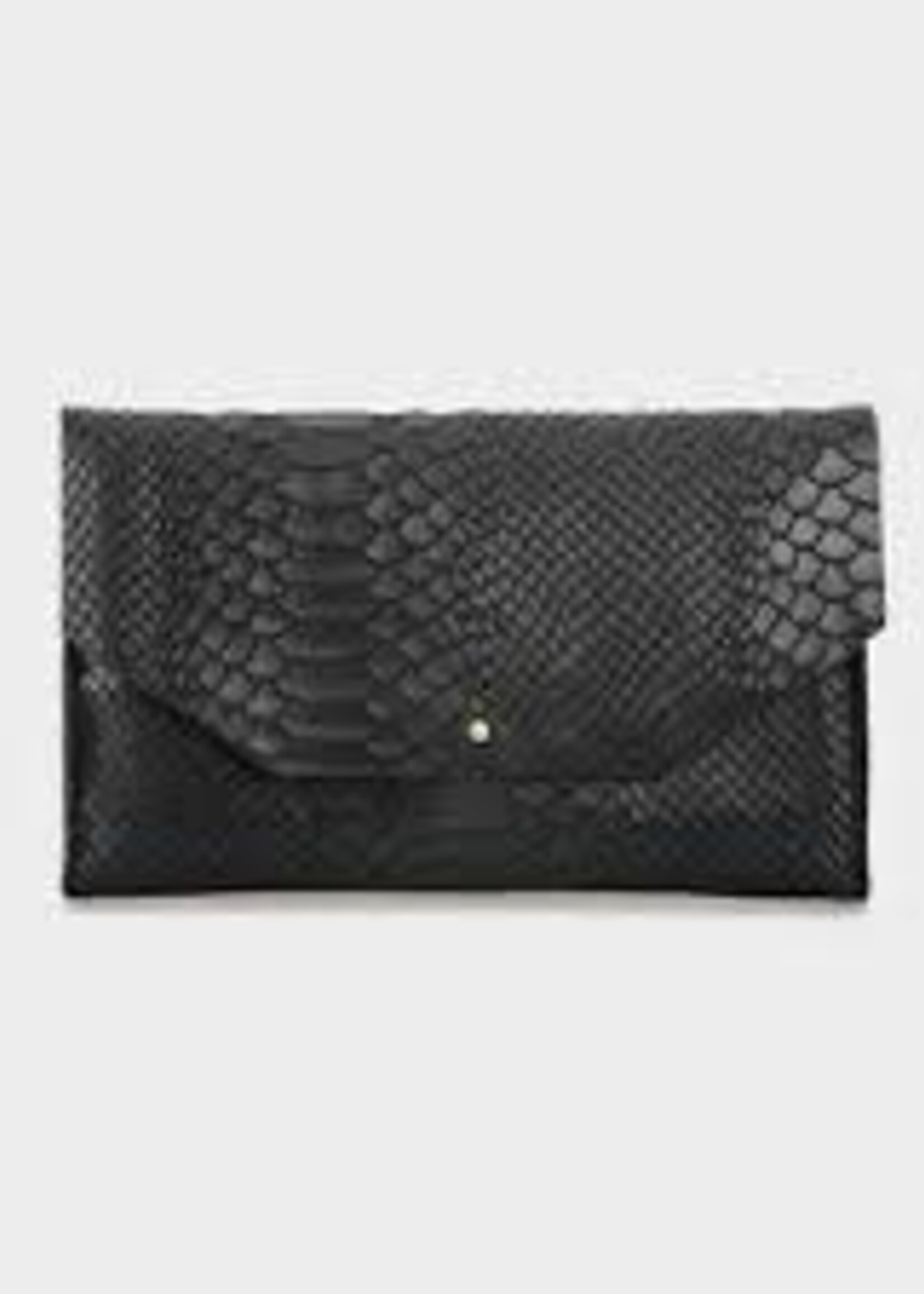 Ann Kurz Envelope Handytasche Snake Black