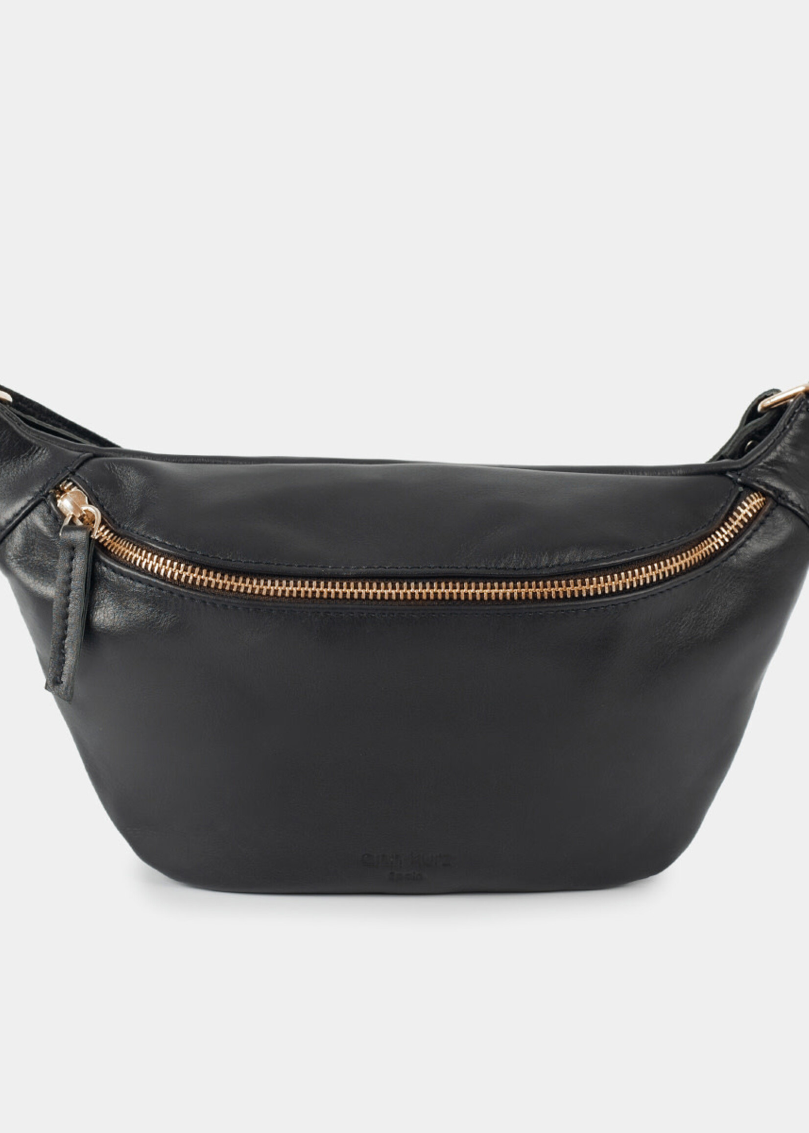 Ann Kurz Fanny Bauchtasche Nappa Black