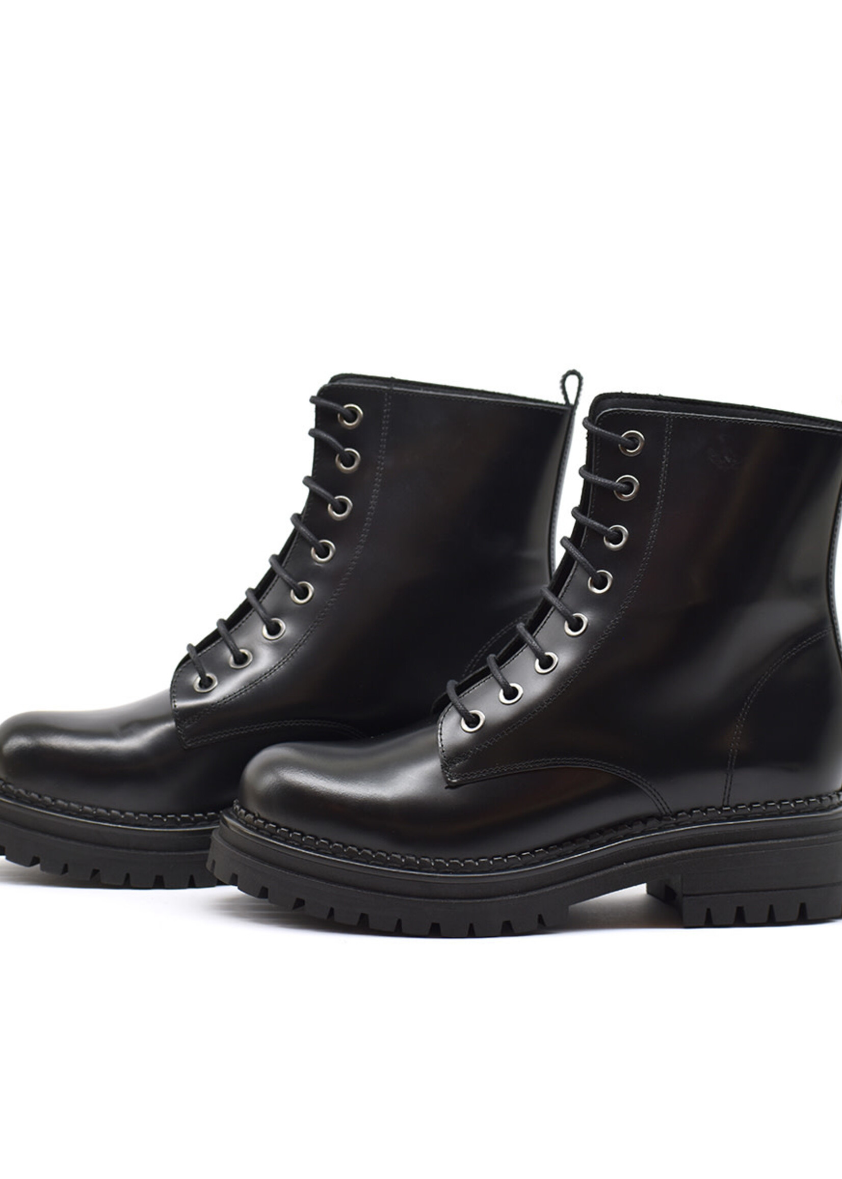 Military Boots  A1177 London Black