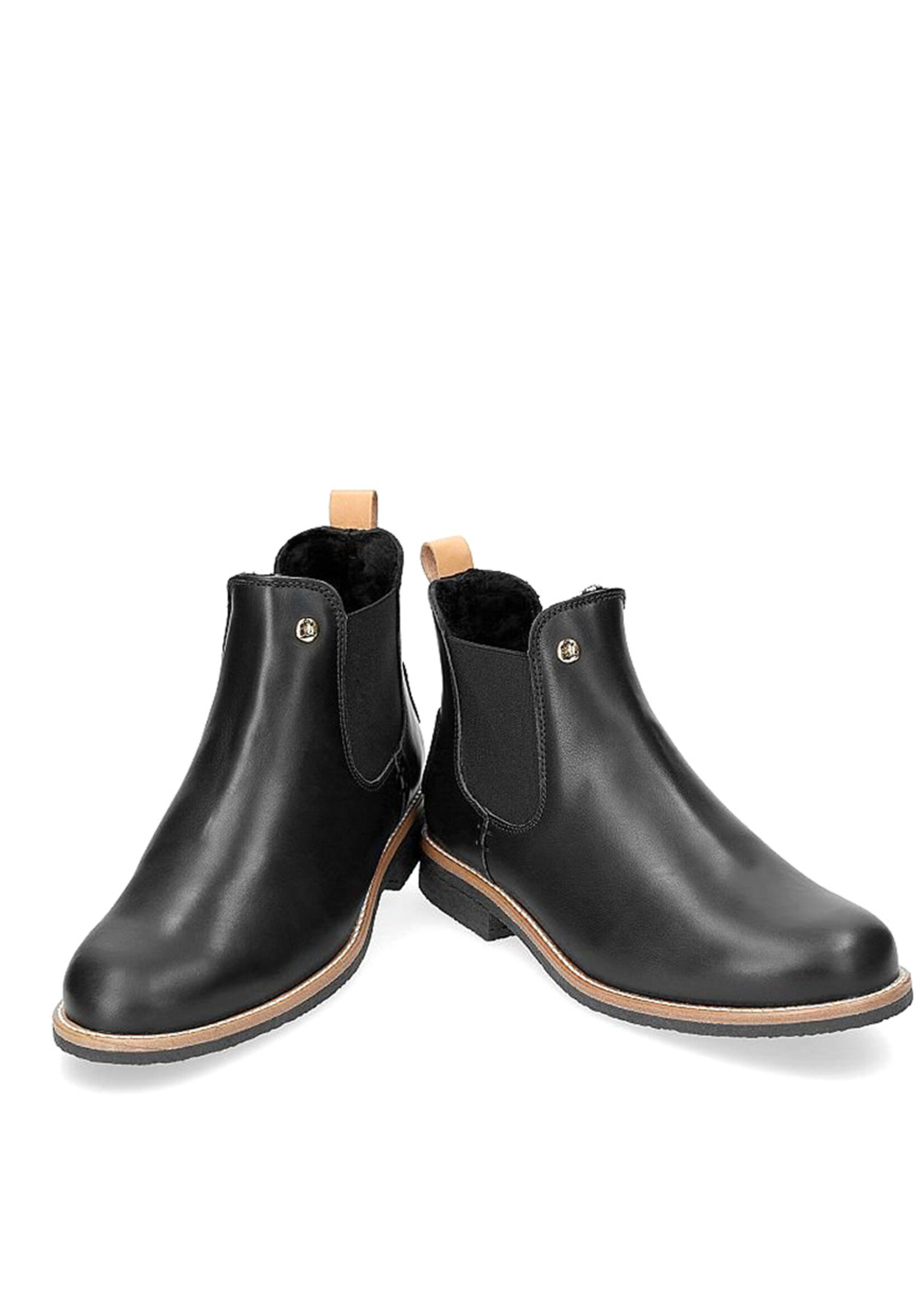 Chelsea Boot Giordana Igloo Napa Grass Black