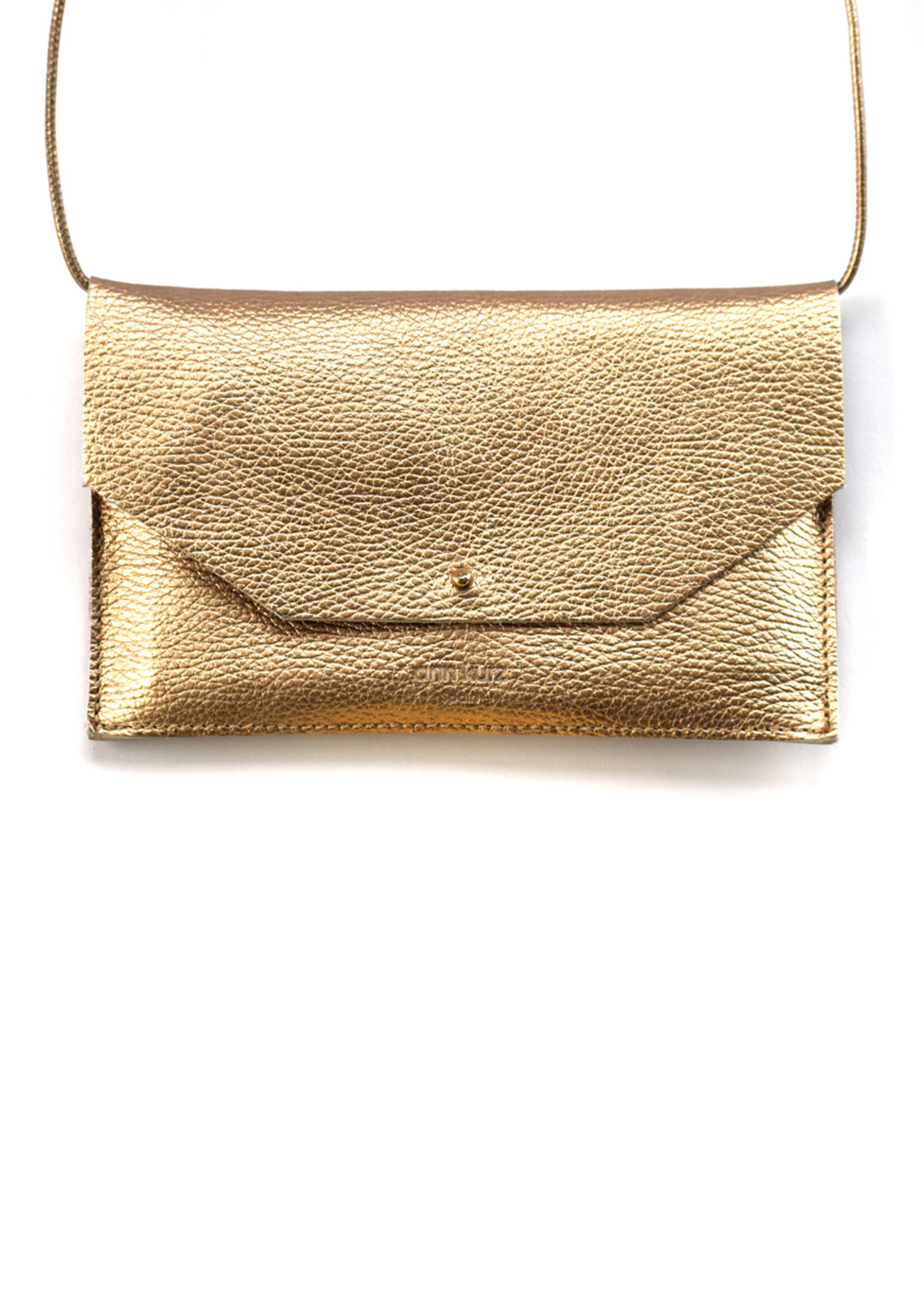 Ann Kurz Envelope Handytasche Grained Metallic Rose