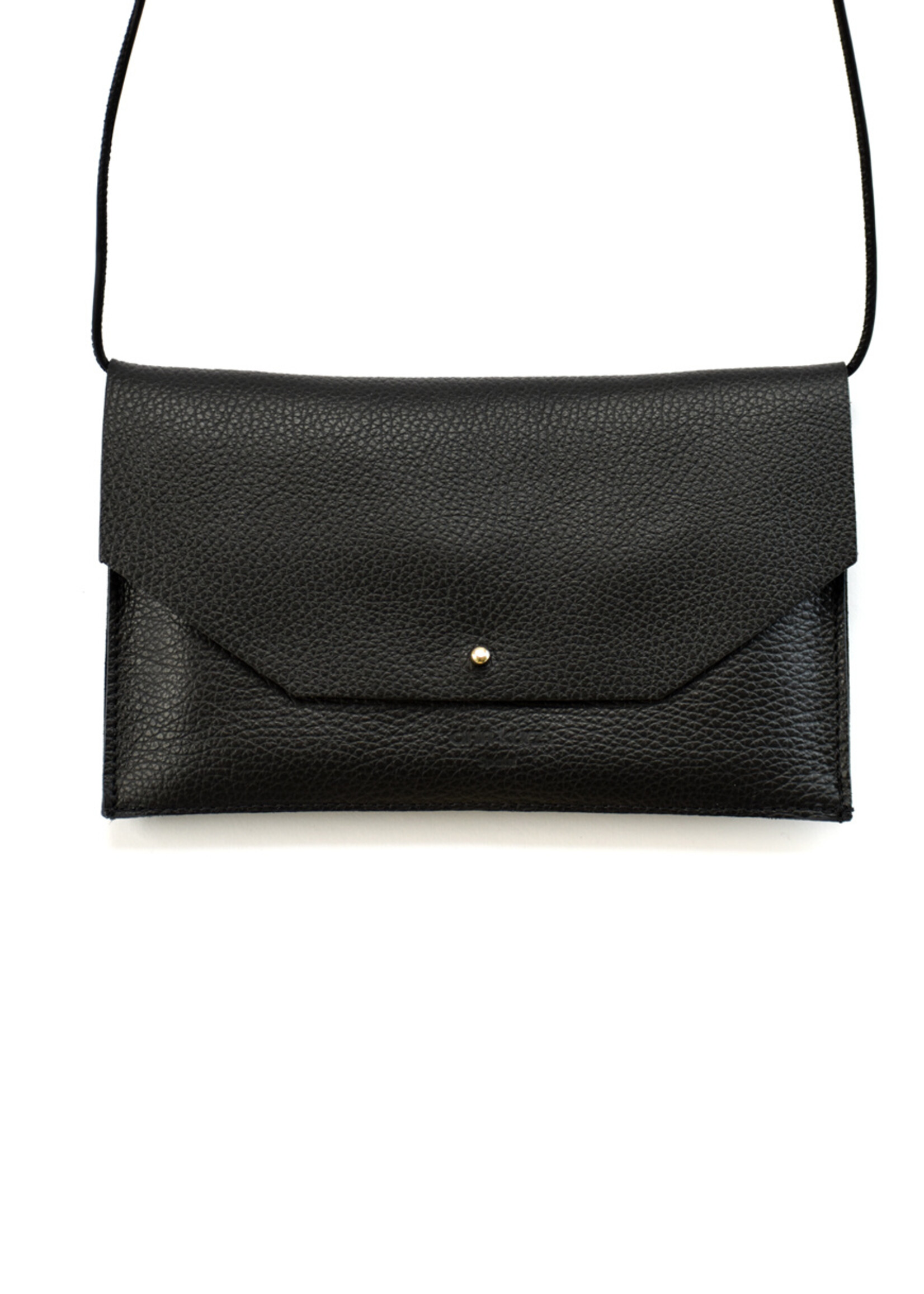 Ann Kurz Envelope Handytasche Grained Black