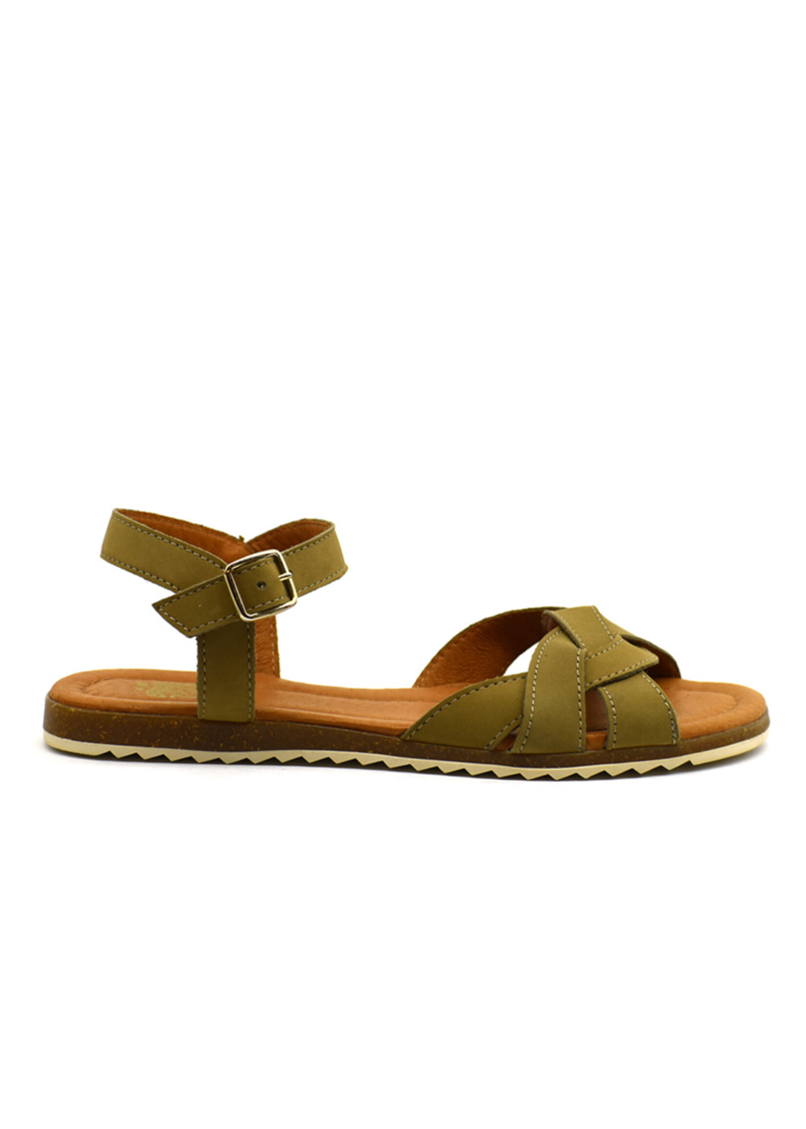 Sandalen Nubuk Taupe