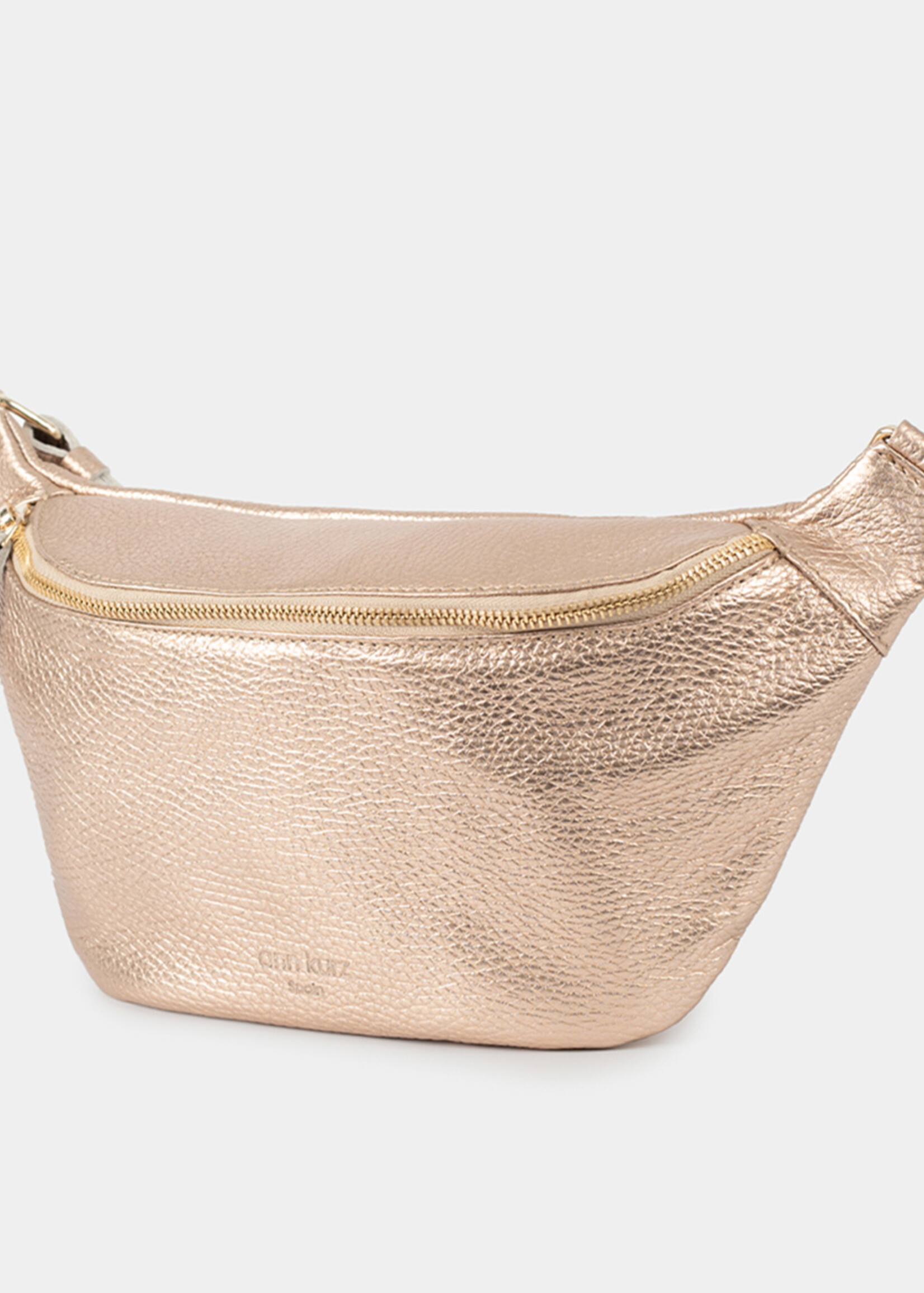 Ann Kurz Fanny Bauchtasche Grained Metallic Rose