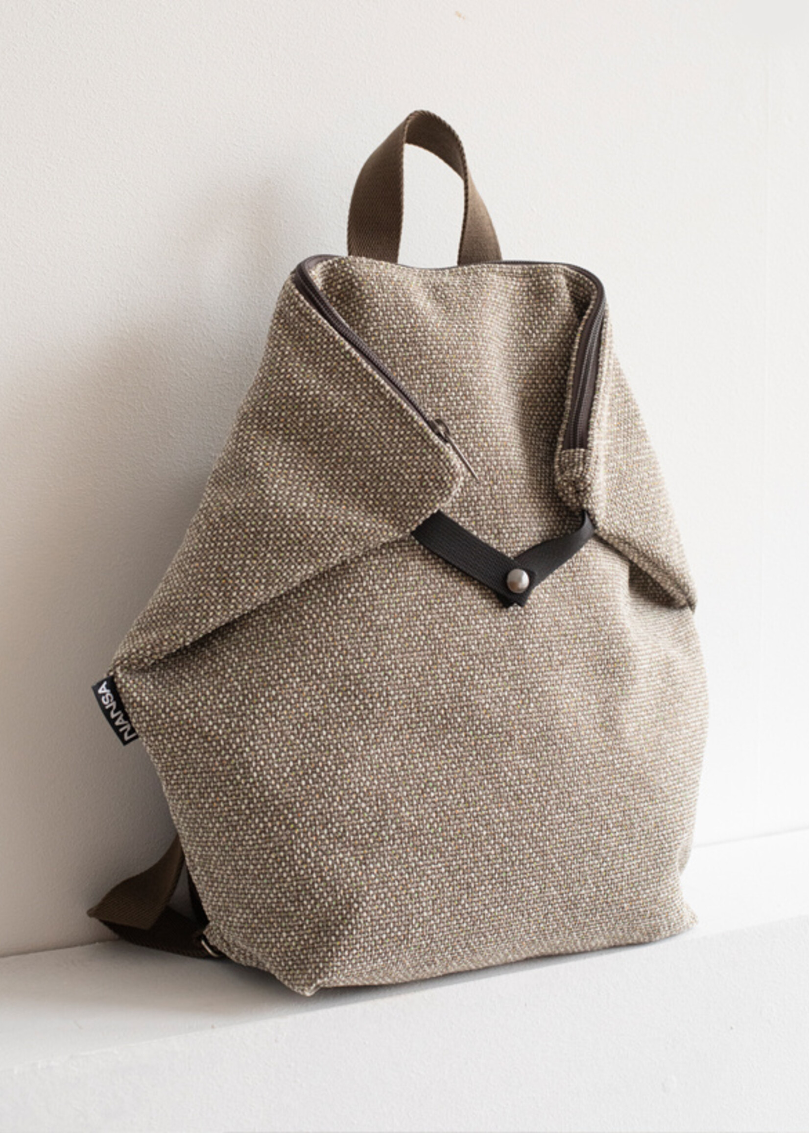 Nansa Cimo Pocket Rucksack Camel