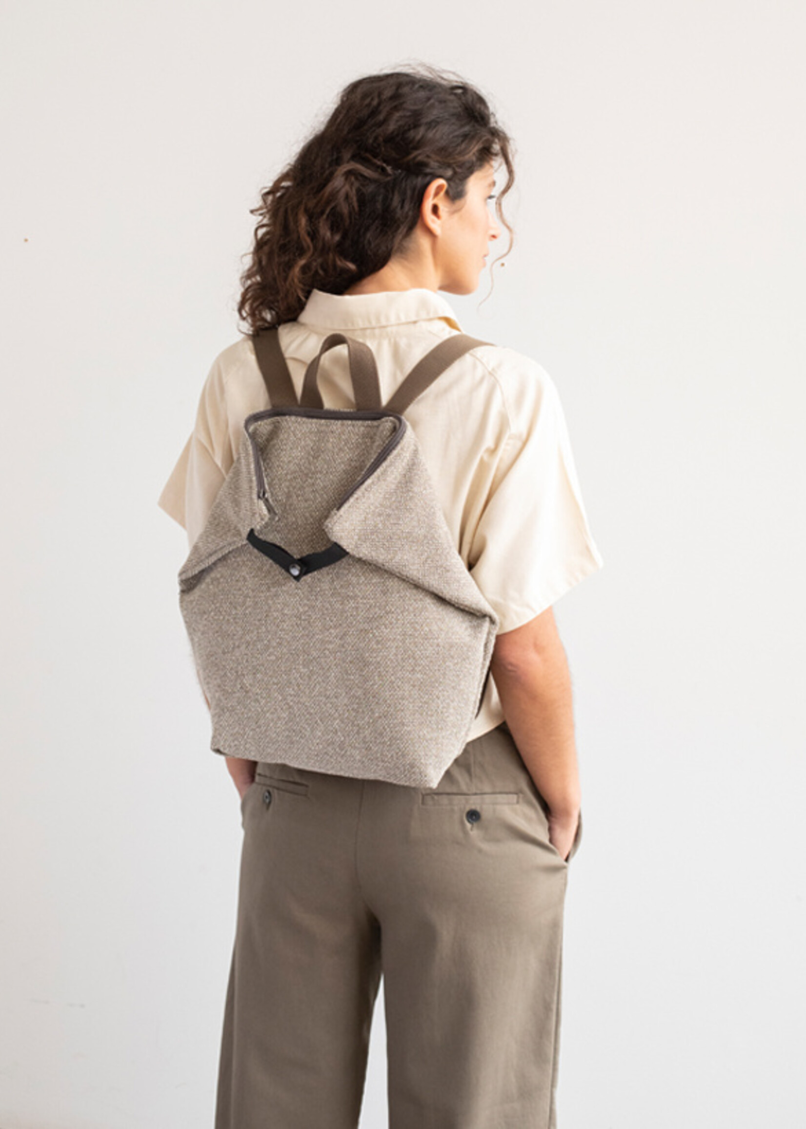 Nansa Cimo Pocket Rucksack Camel