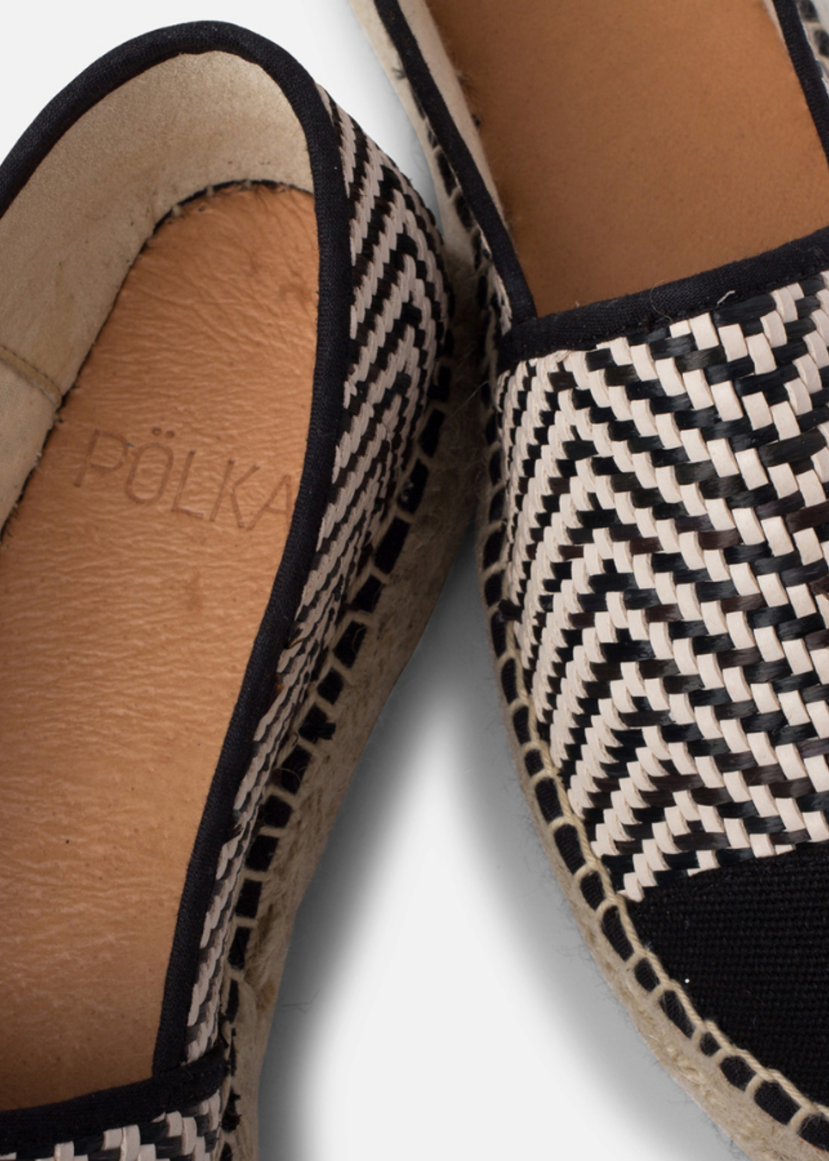 Plateau Espadrilles Multi Black