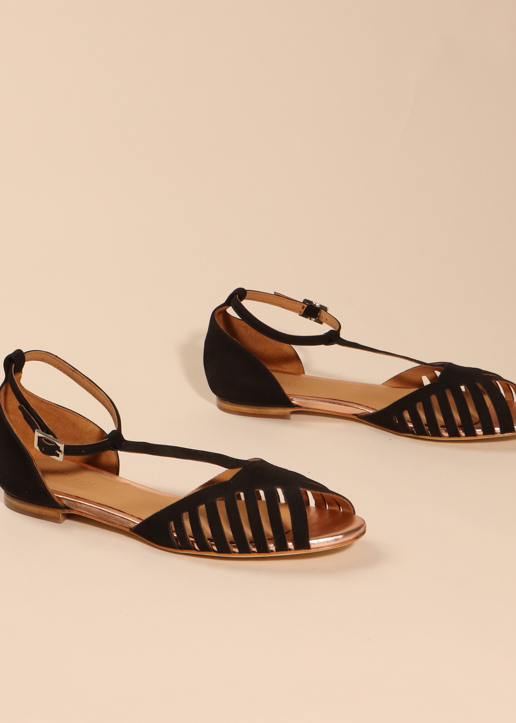 Sandalen Lily Suede Black