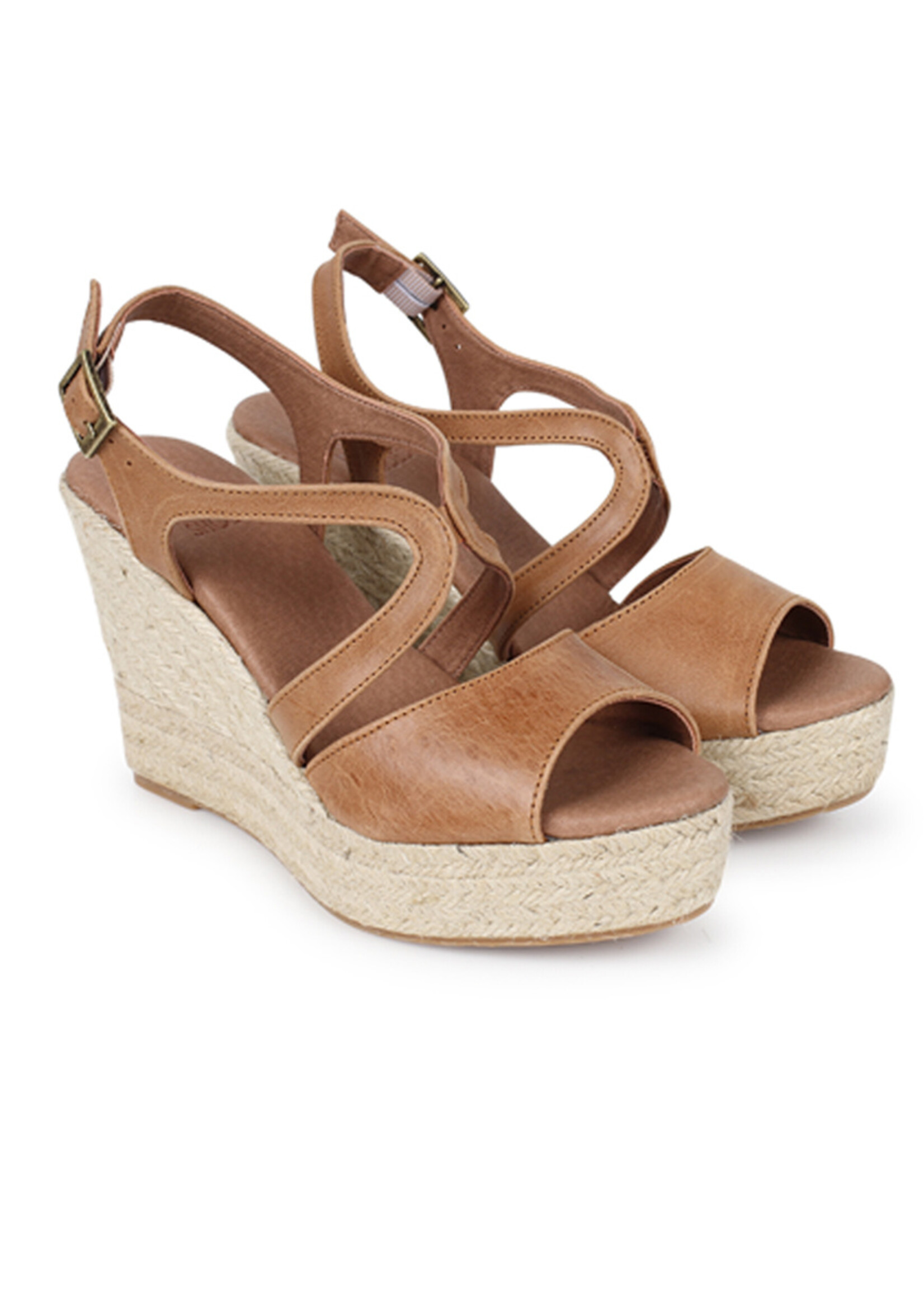 Wedges Leder Cuoio