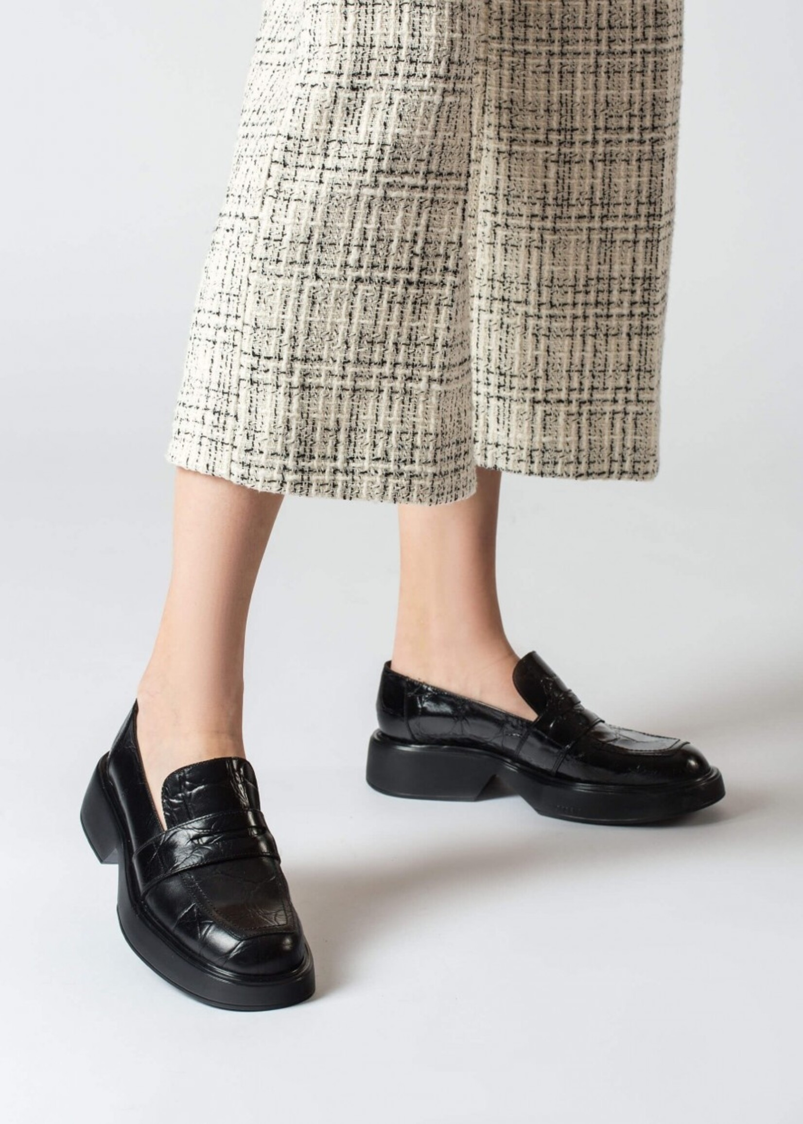 Plateauloafers Siam Black