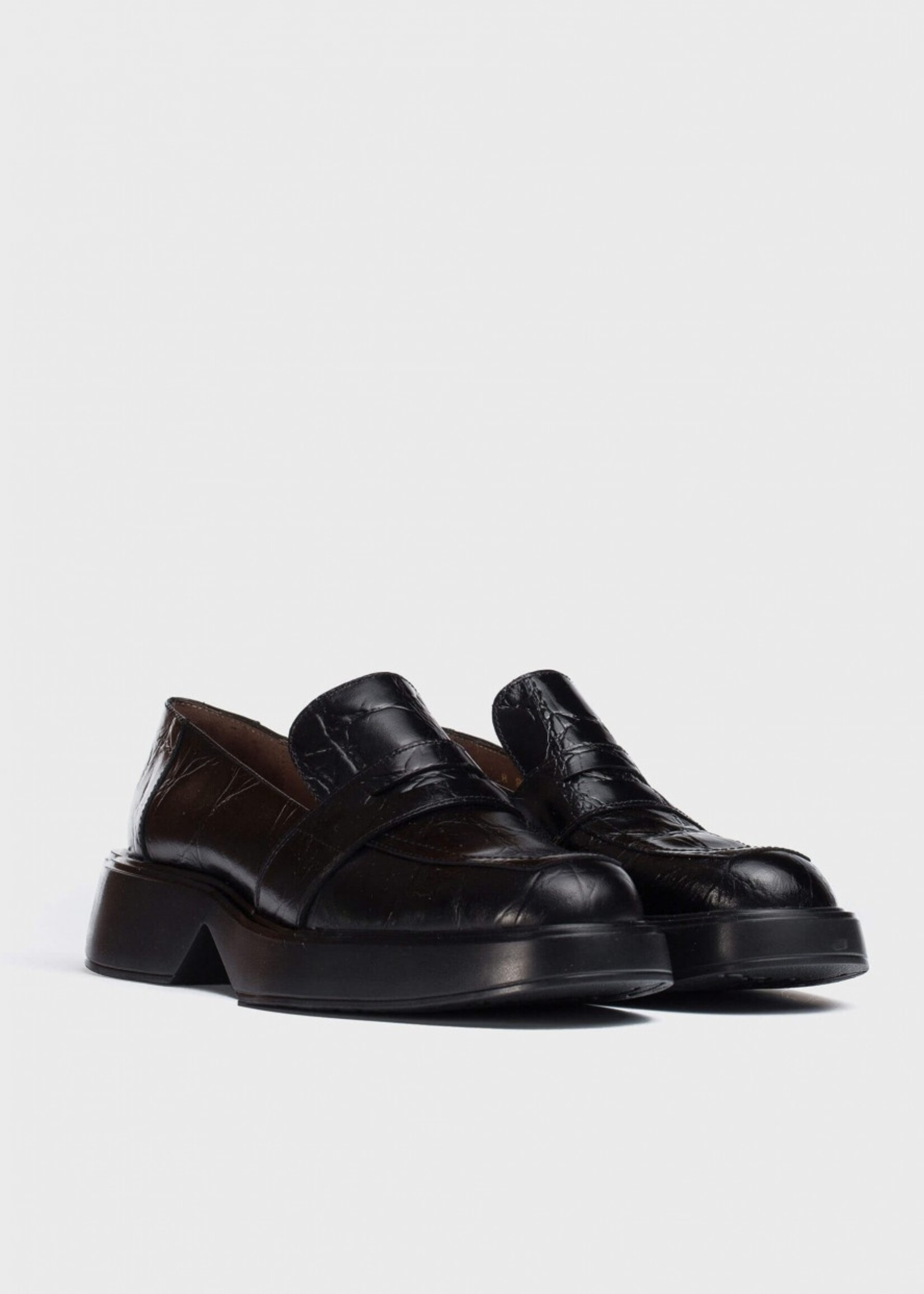 Plateauloafers Siam Black