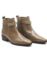 Stiefeletten mit Kette Oregon Taupe