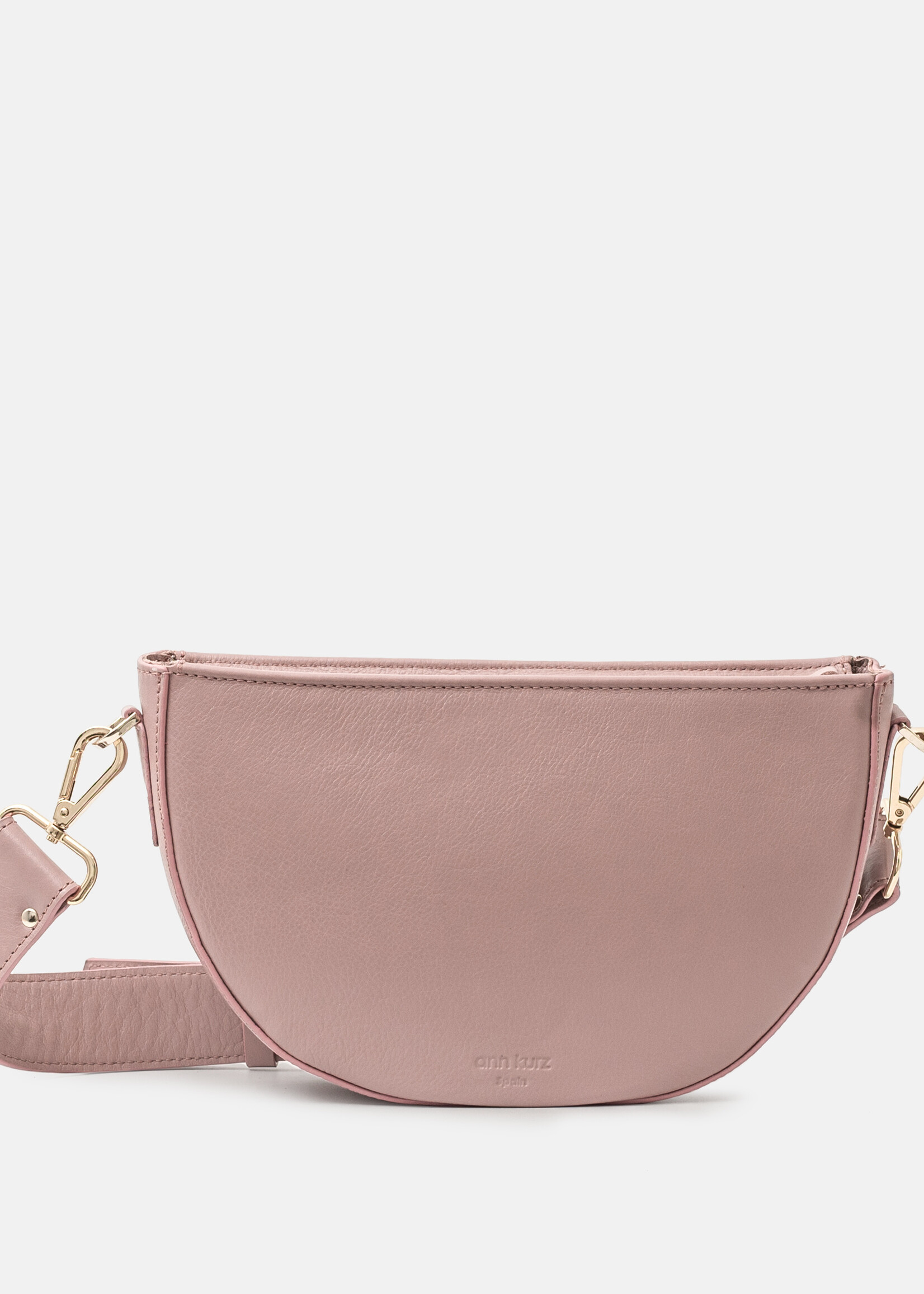 Ann Kurz  Dani Schultertasche Nappa Dusty Rose