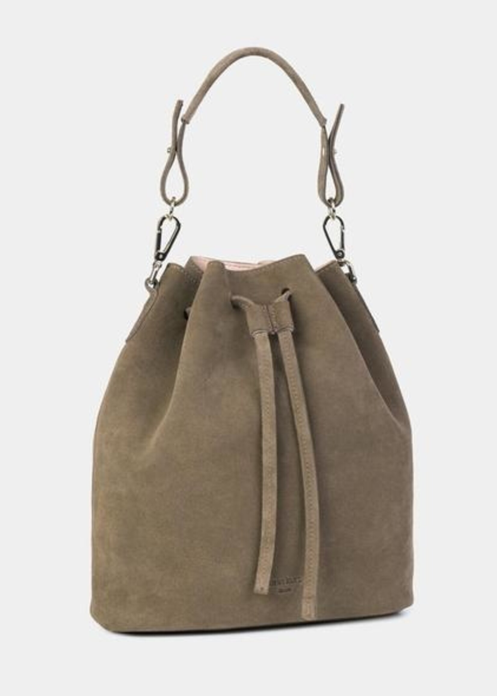 Ann Kurz Saku Beuteltasche Suede Oak