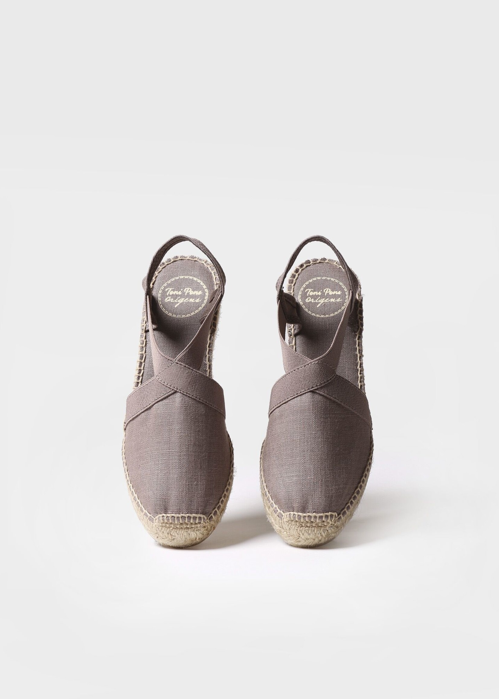 Espadrilles Leinen Taupe