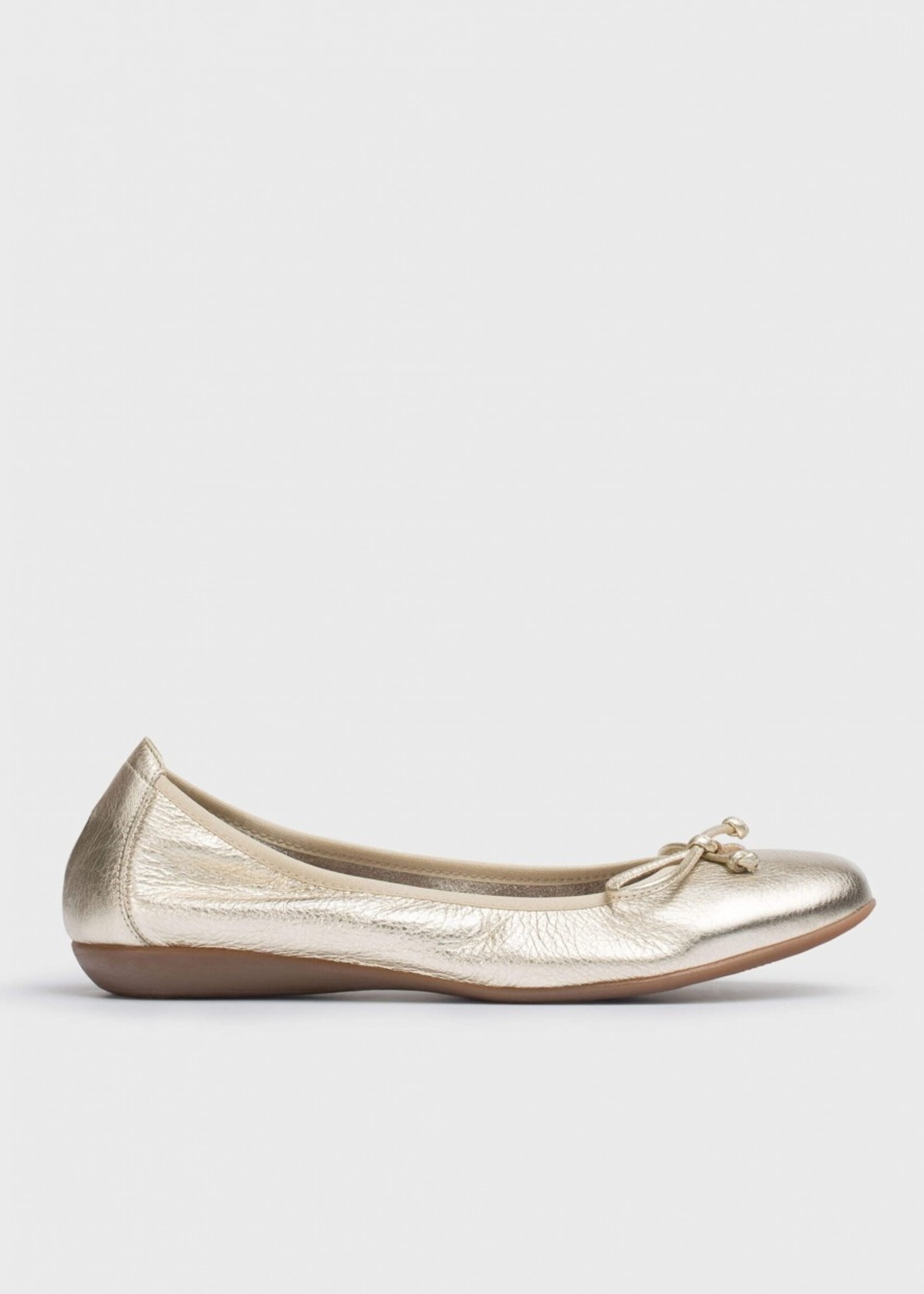 Ballerinas Metallic Wash Platino