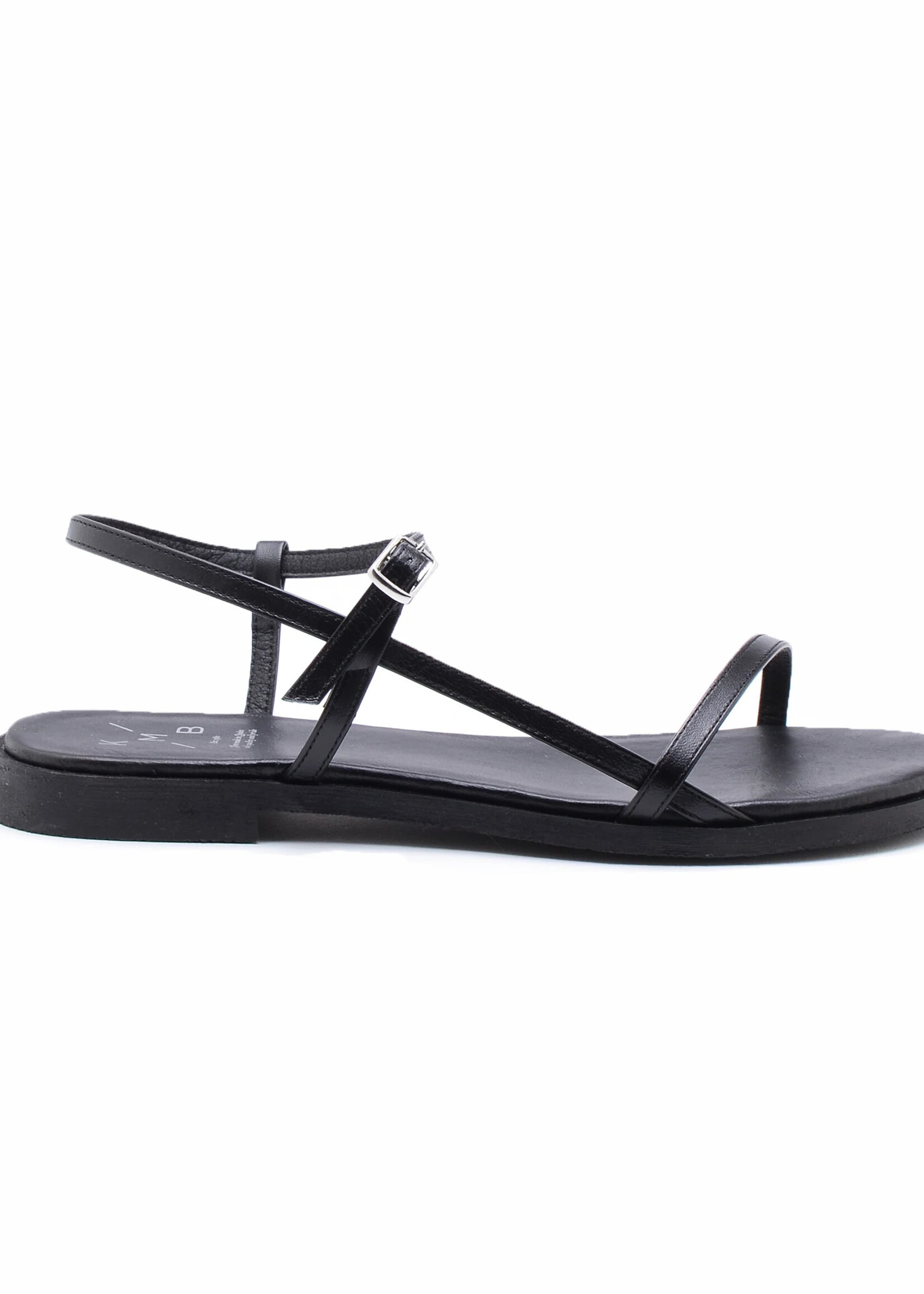 Riemchensandalen Napa Schwarz