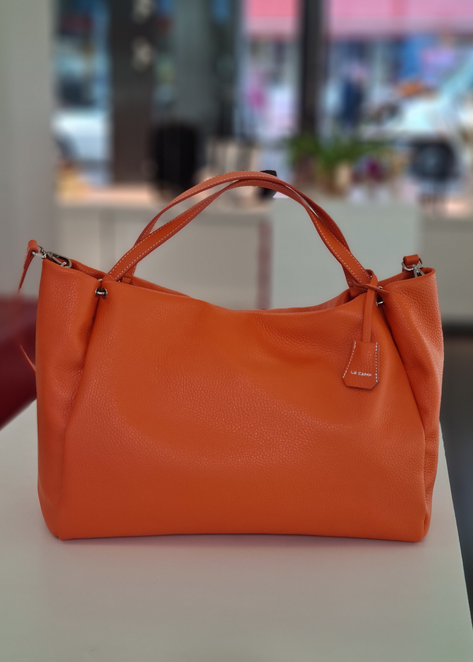 Le Camp Ledertasche Nappa Orange