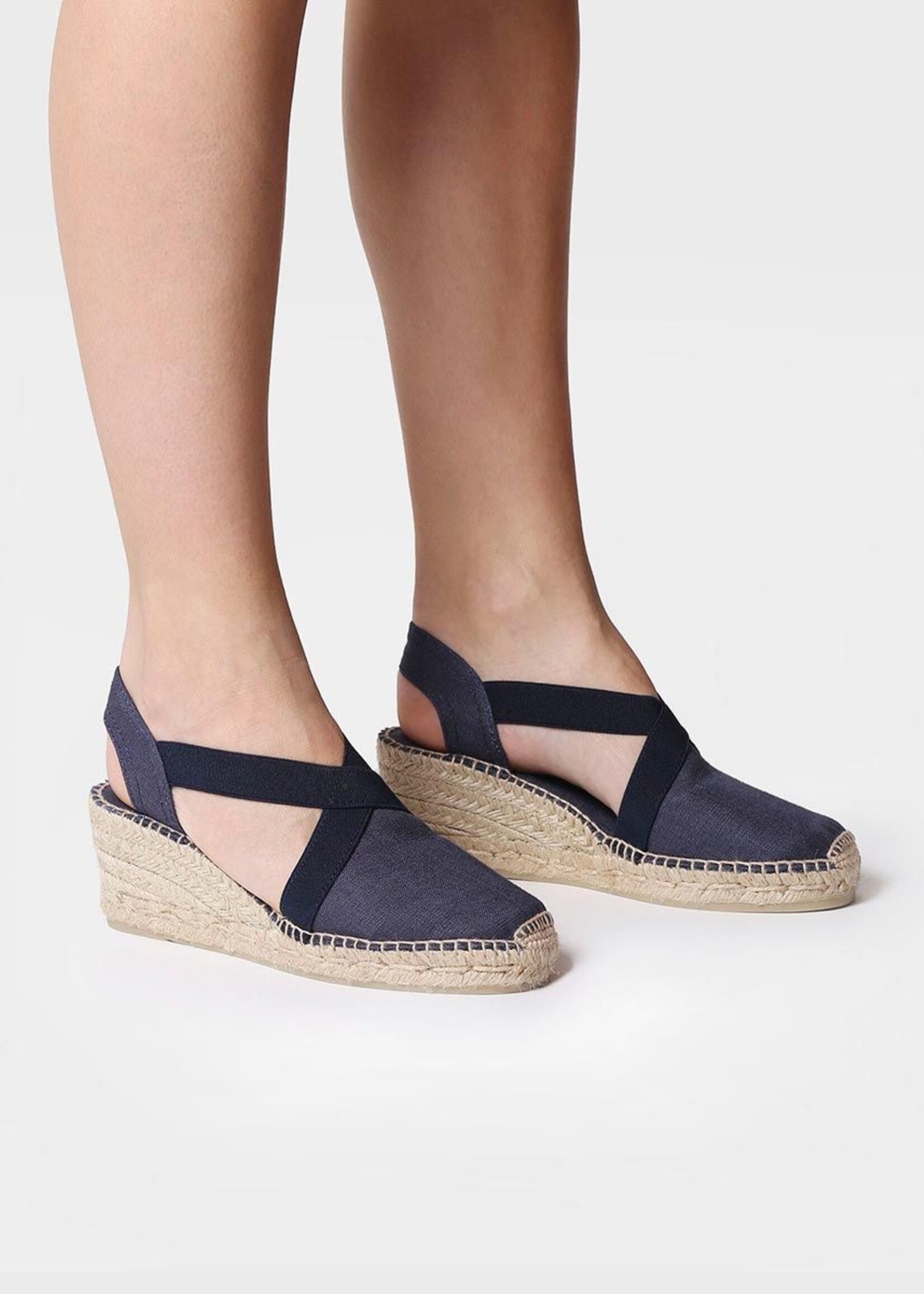 Espadrilles Leinen Navy