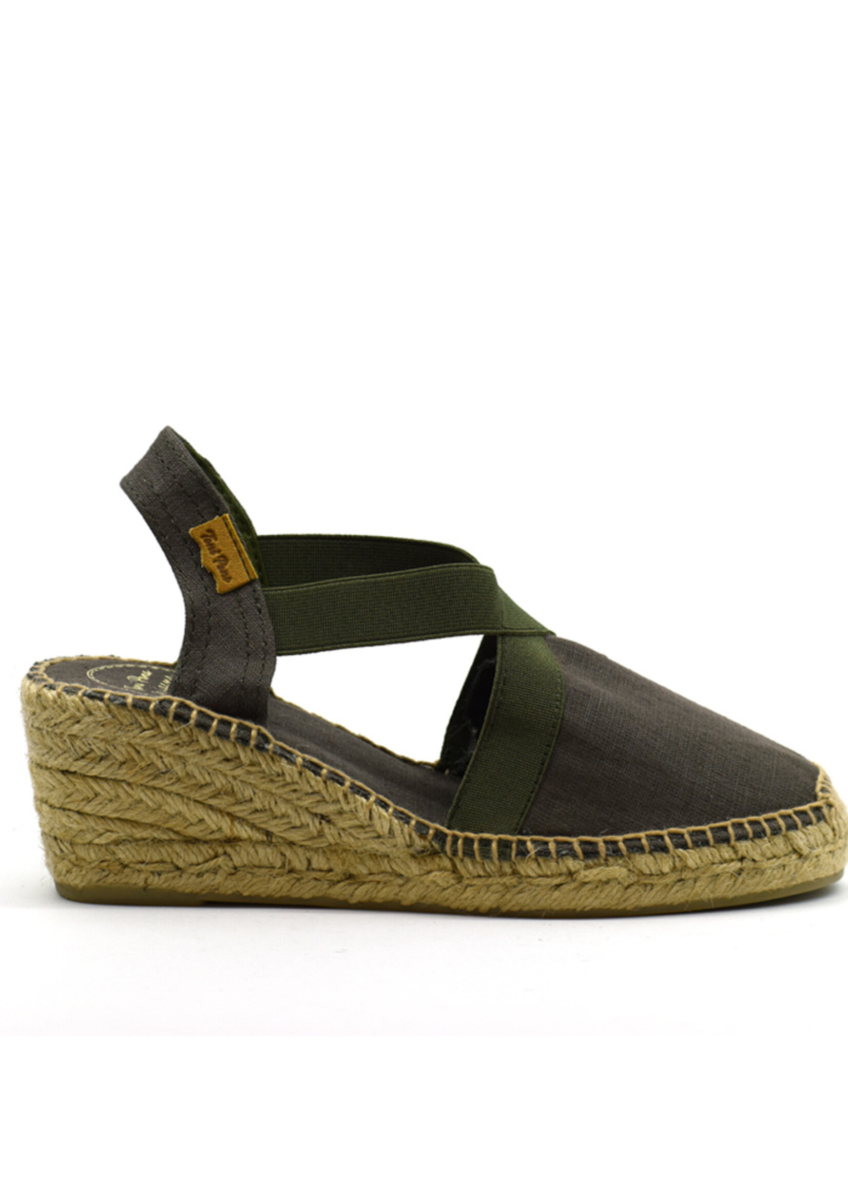 Espadrilles Leinen Kakhi