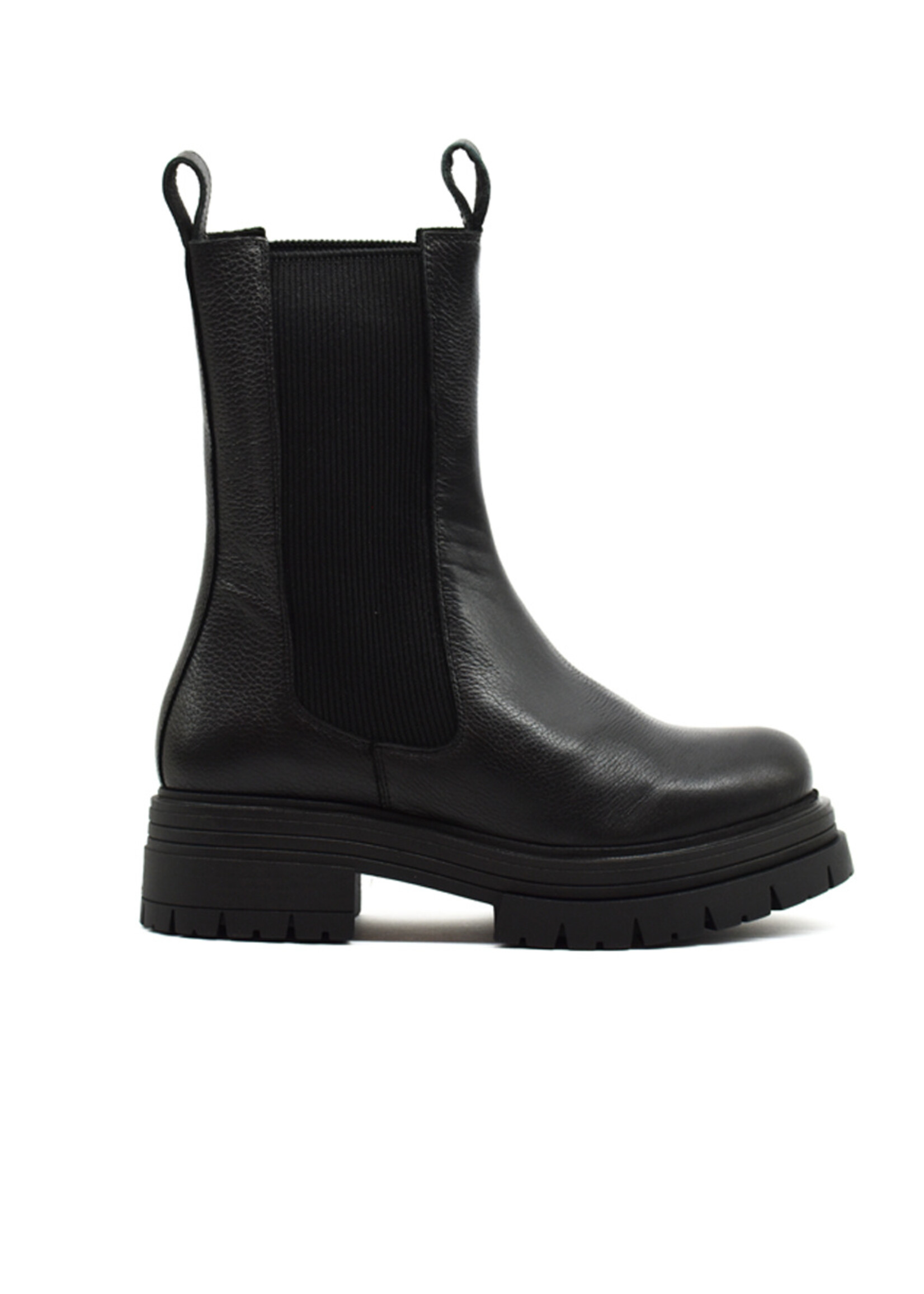 Chunky Chelsea Boots Napa Batan Schwarz