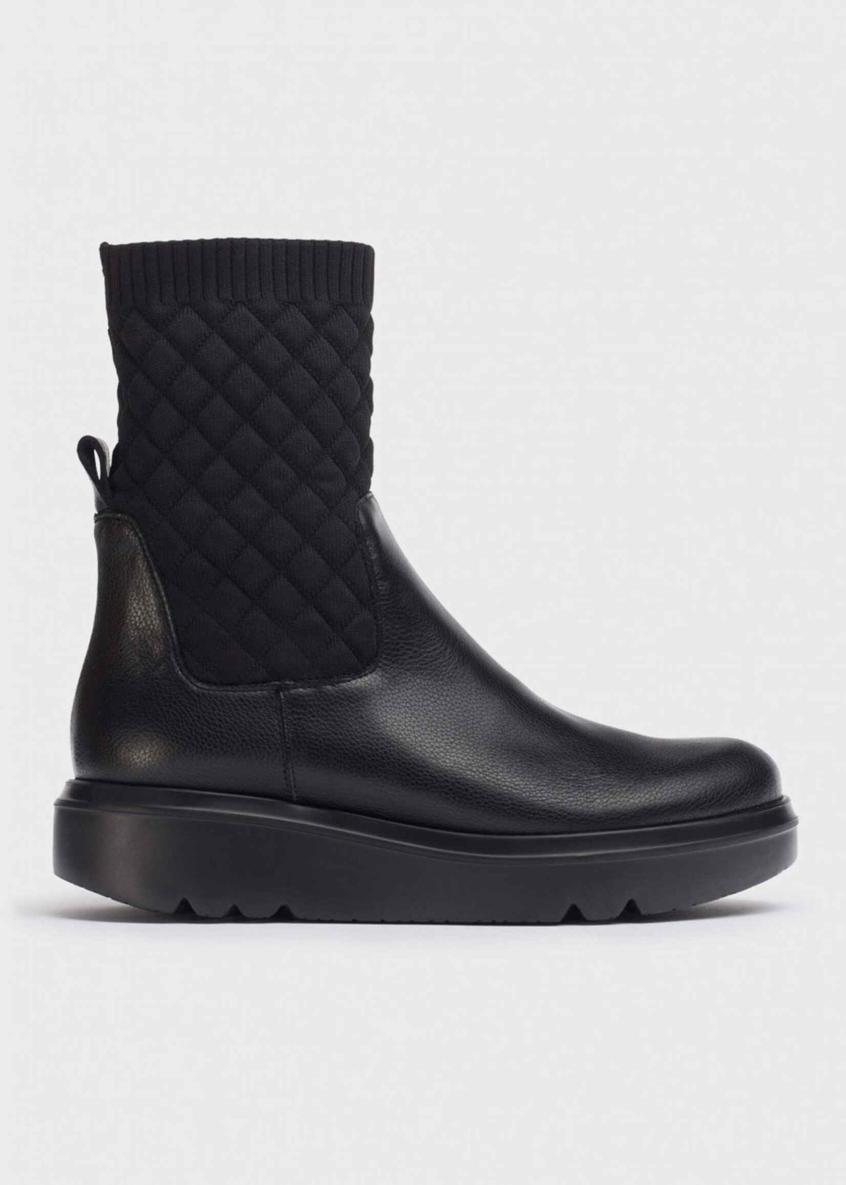 Gesteppte Chelsea Boots Wild Black