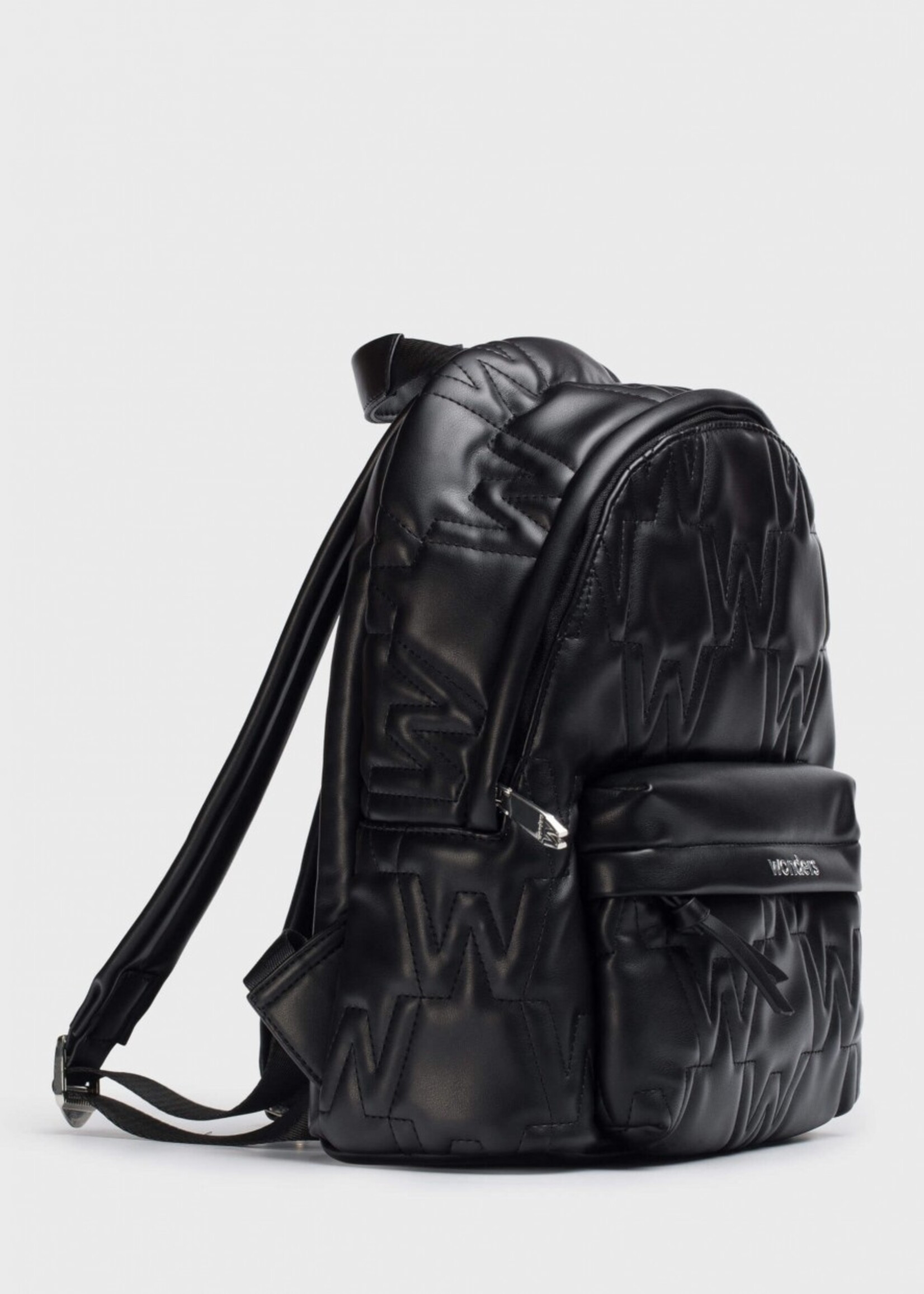 Wonders Gesteppter Rucksack Schwarz