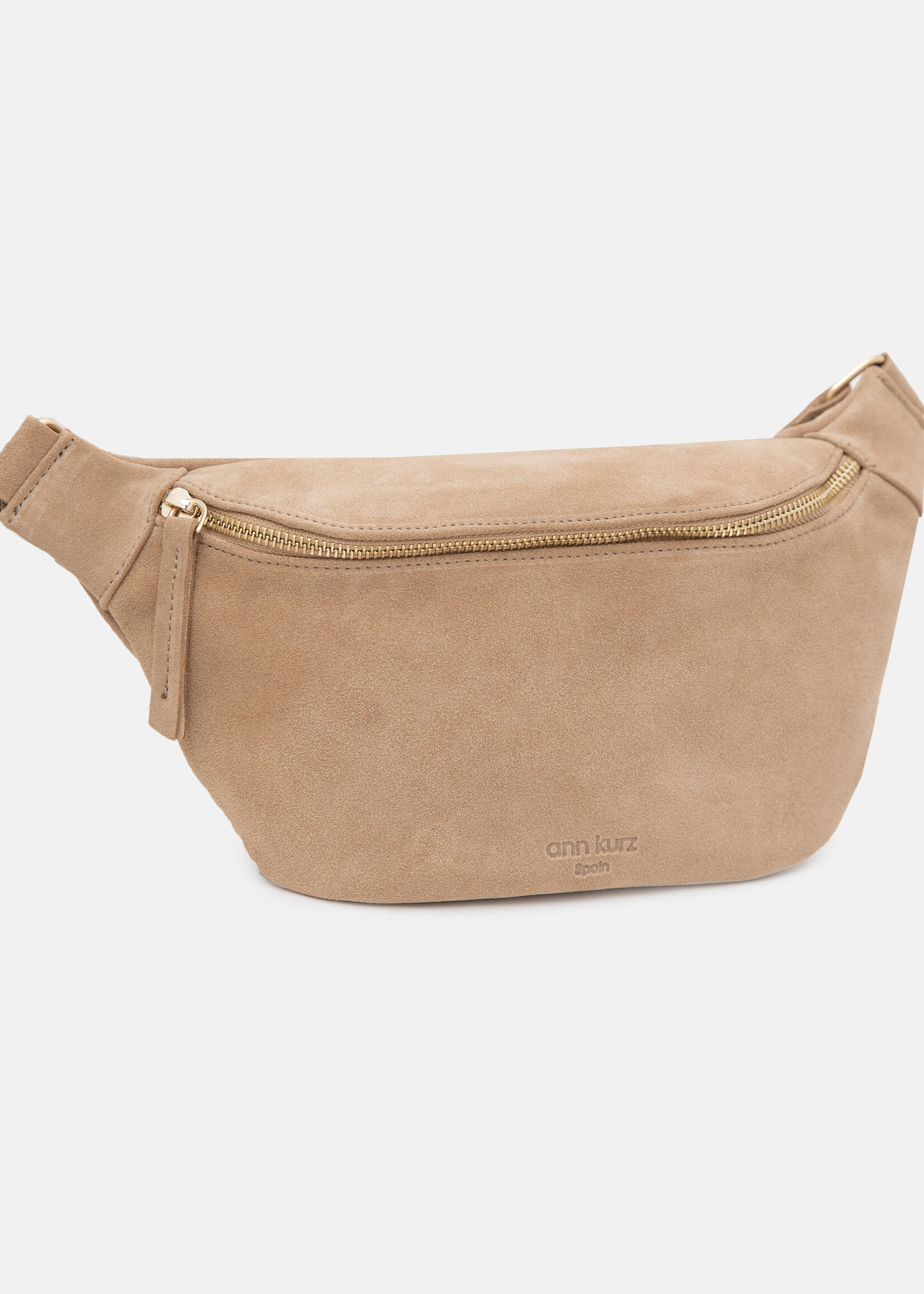 Ann Kurz Bauchtasche Suede Sand