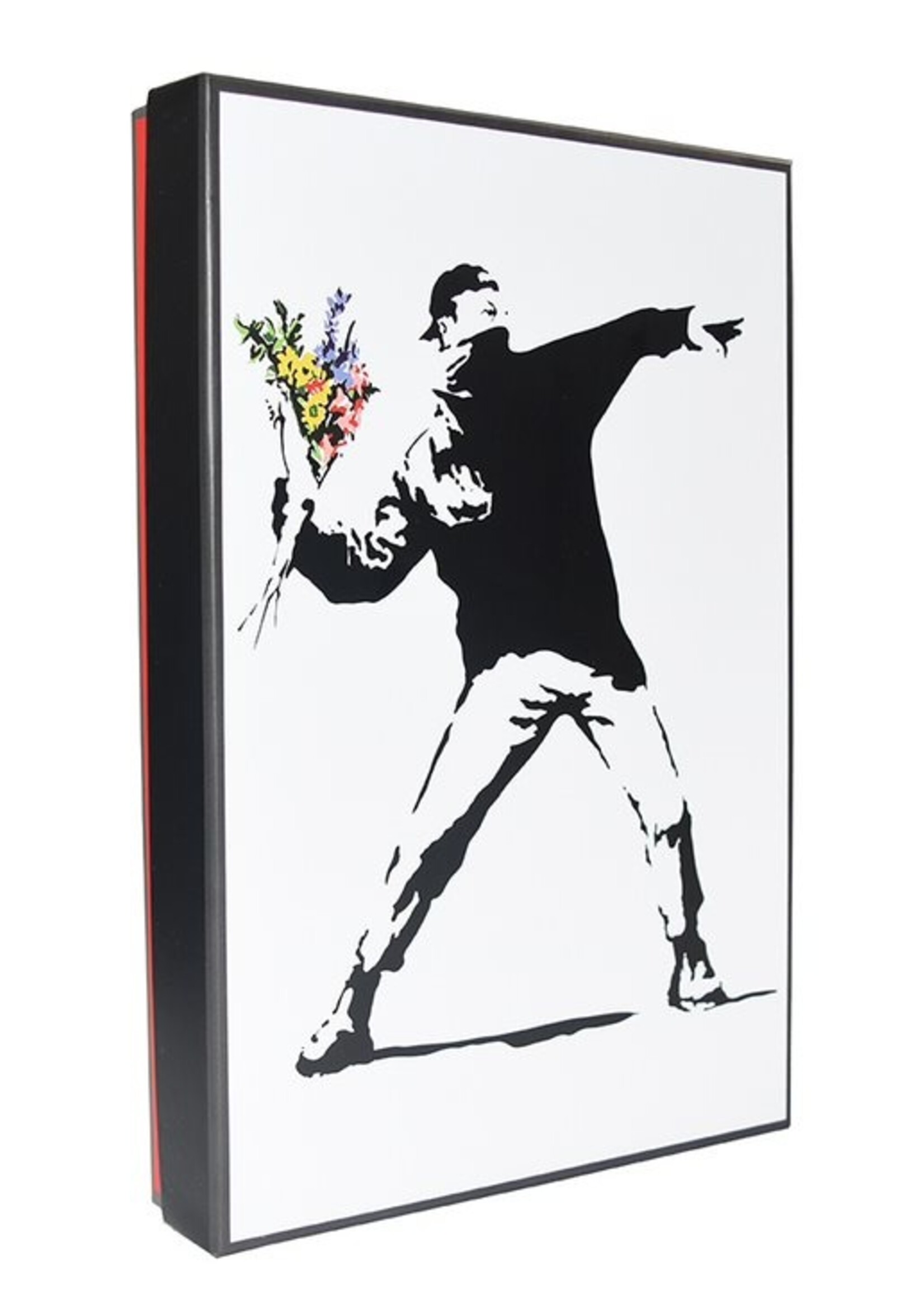 Banksy Graffiti - Flower Bomber - Geschenkset Coloured Grösse 40-46 (Einheitsgrösse)