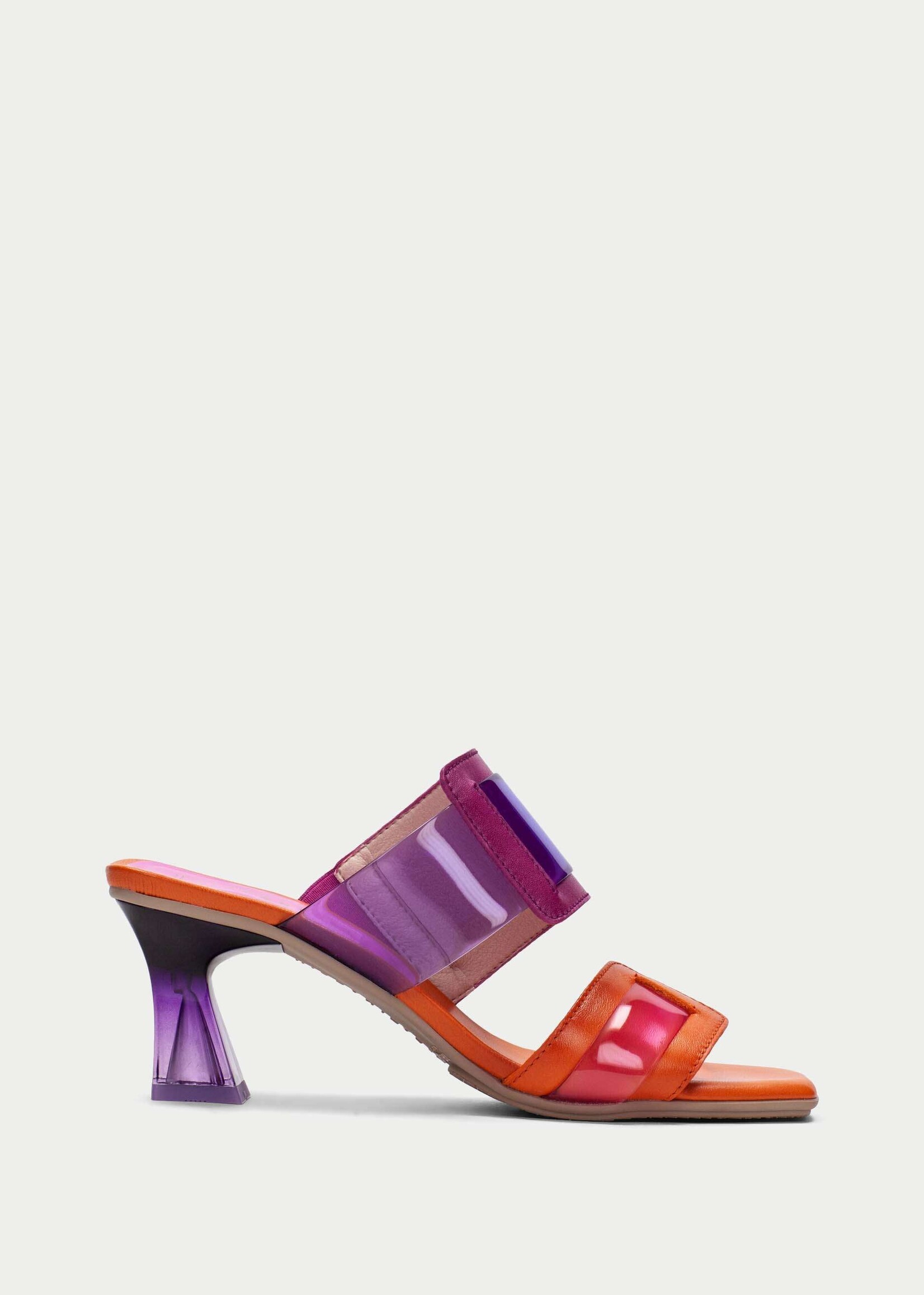 Mules Soho Papaya Orchid