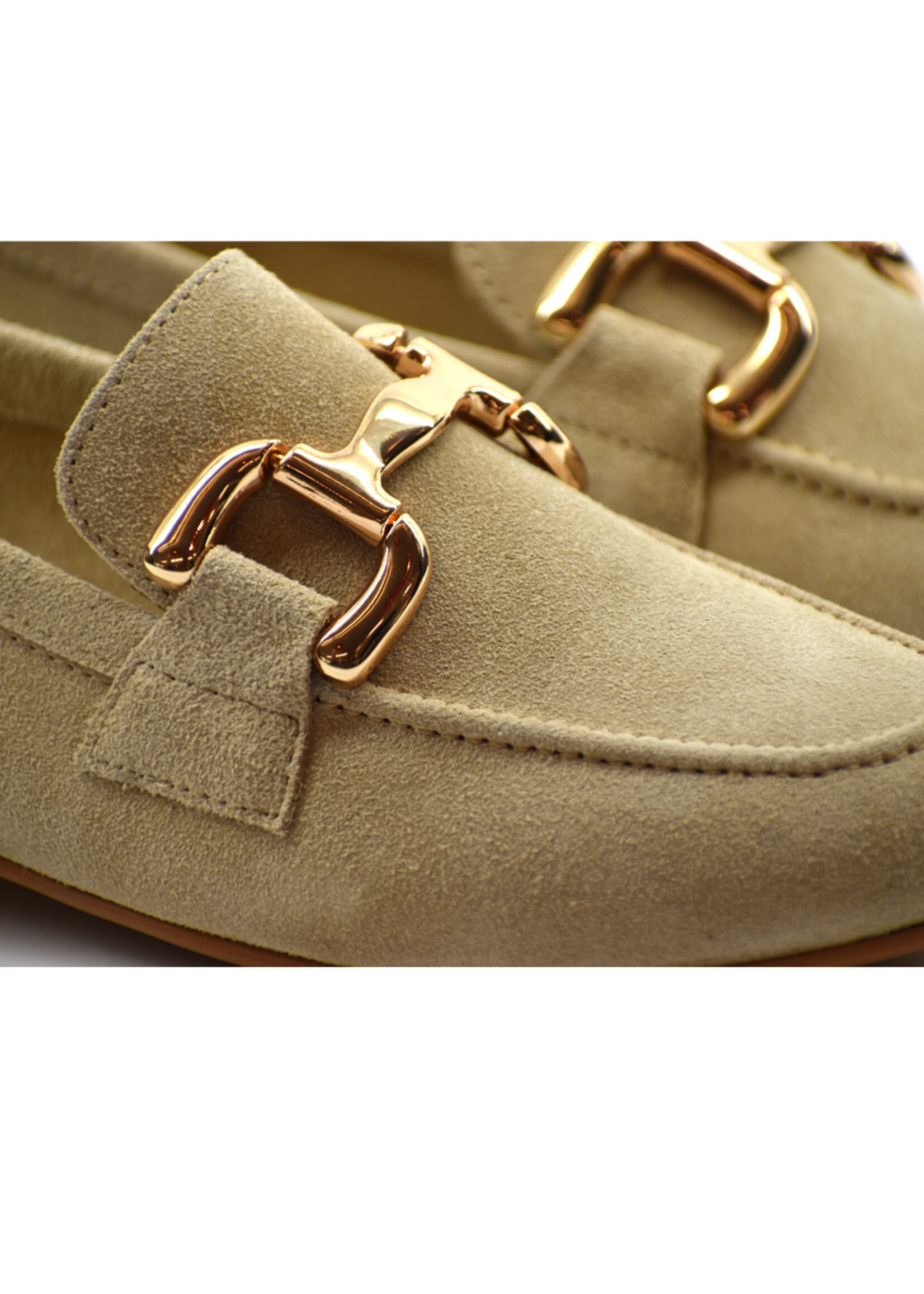 Loafers Wildleder Sand