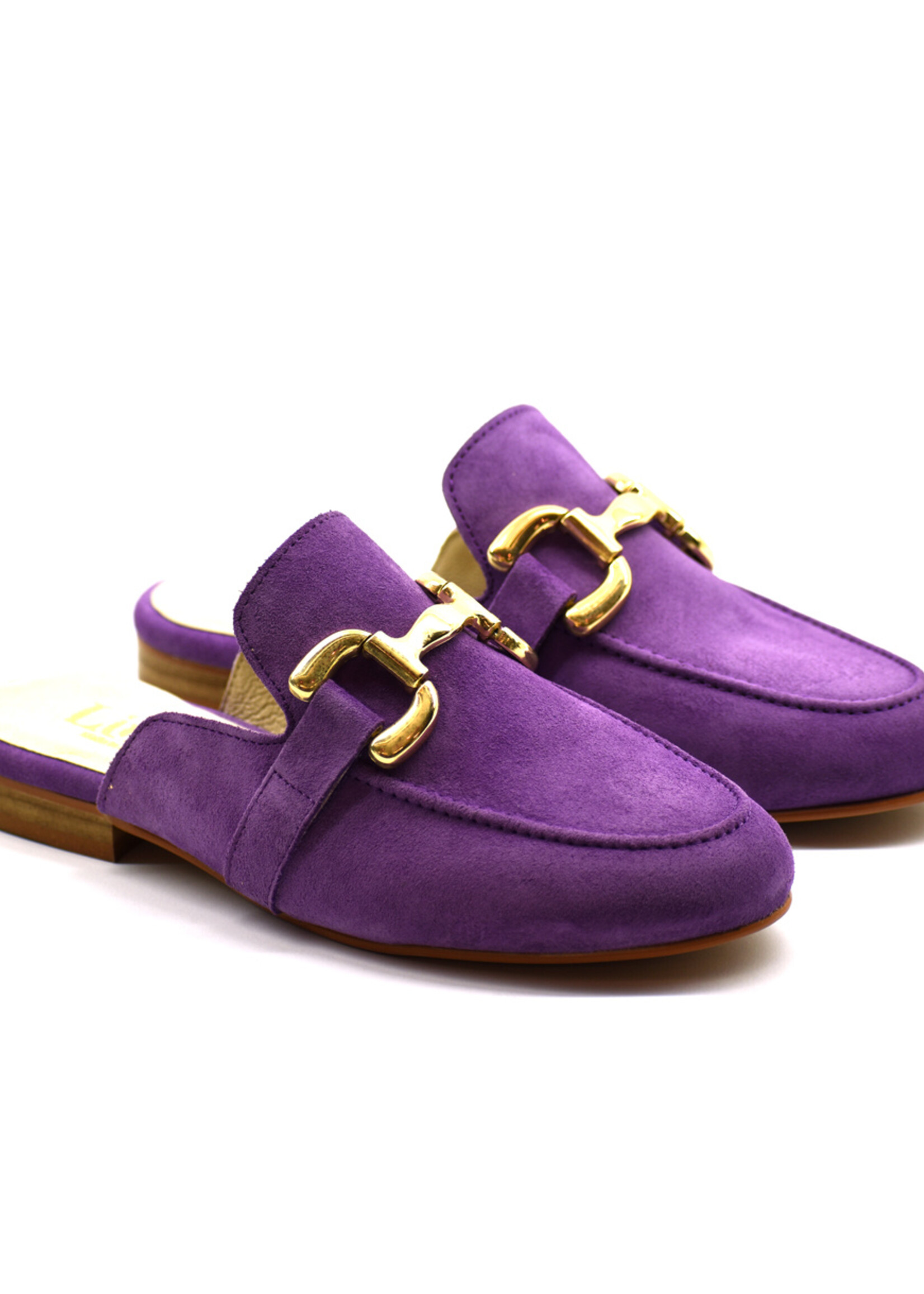 Slippers Wildleder Violet