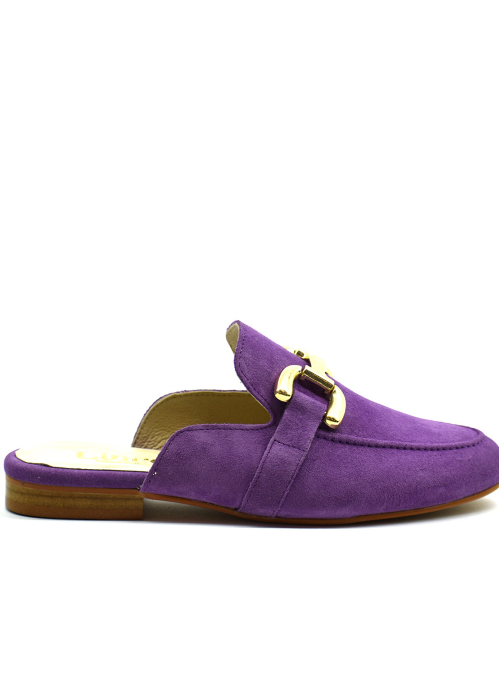 Slippers Wildleder Violet