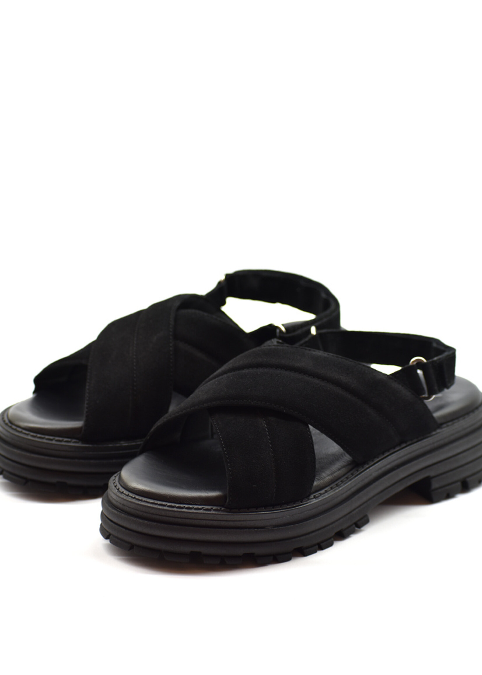 Plateausandalen Crosta Black