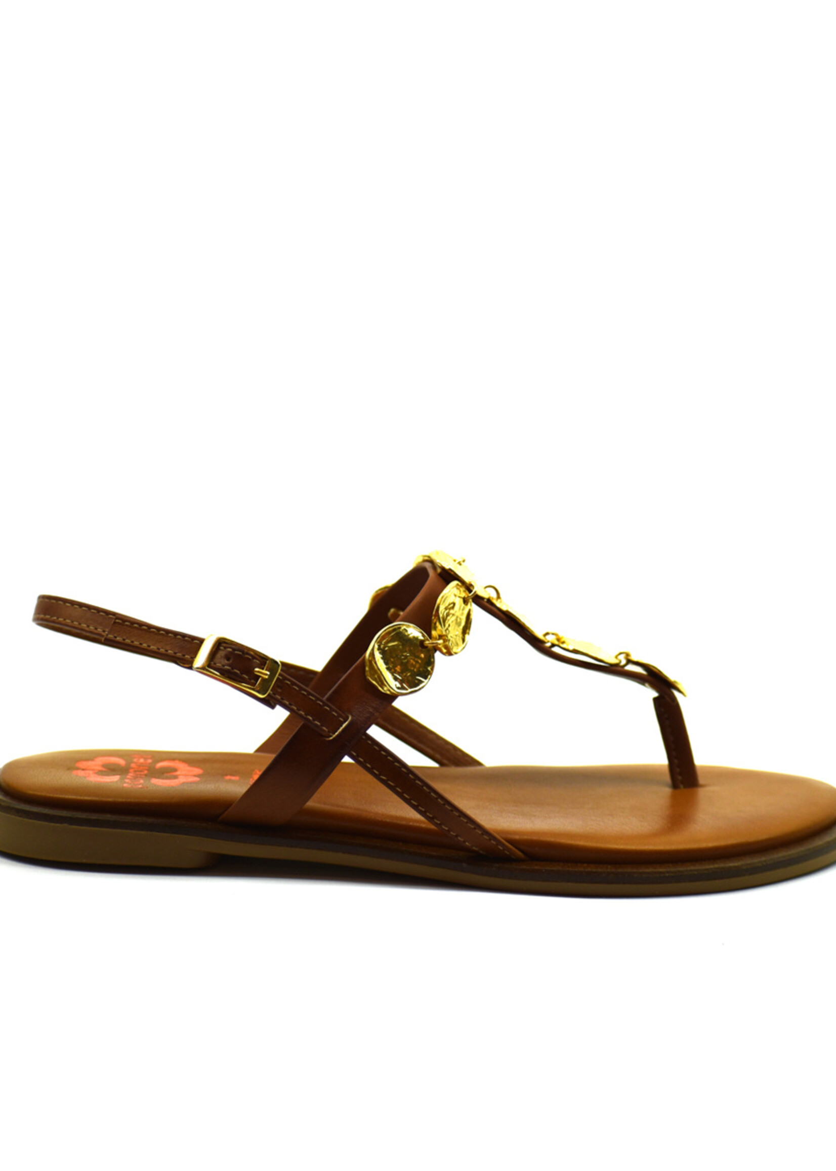 Zehentrenner Sandalen Haselnuss