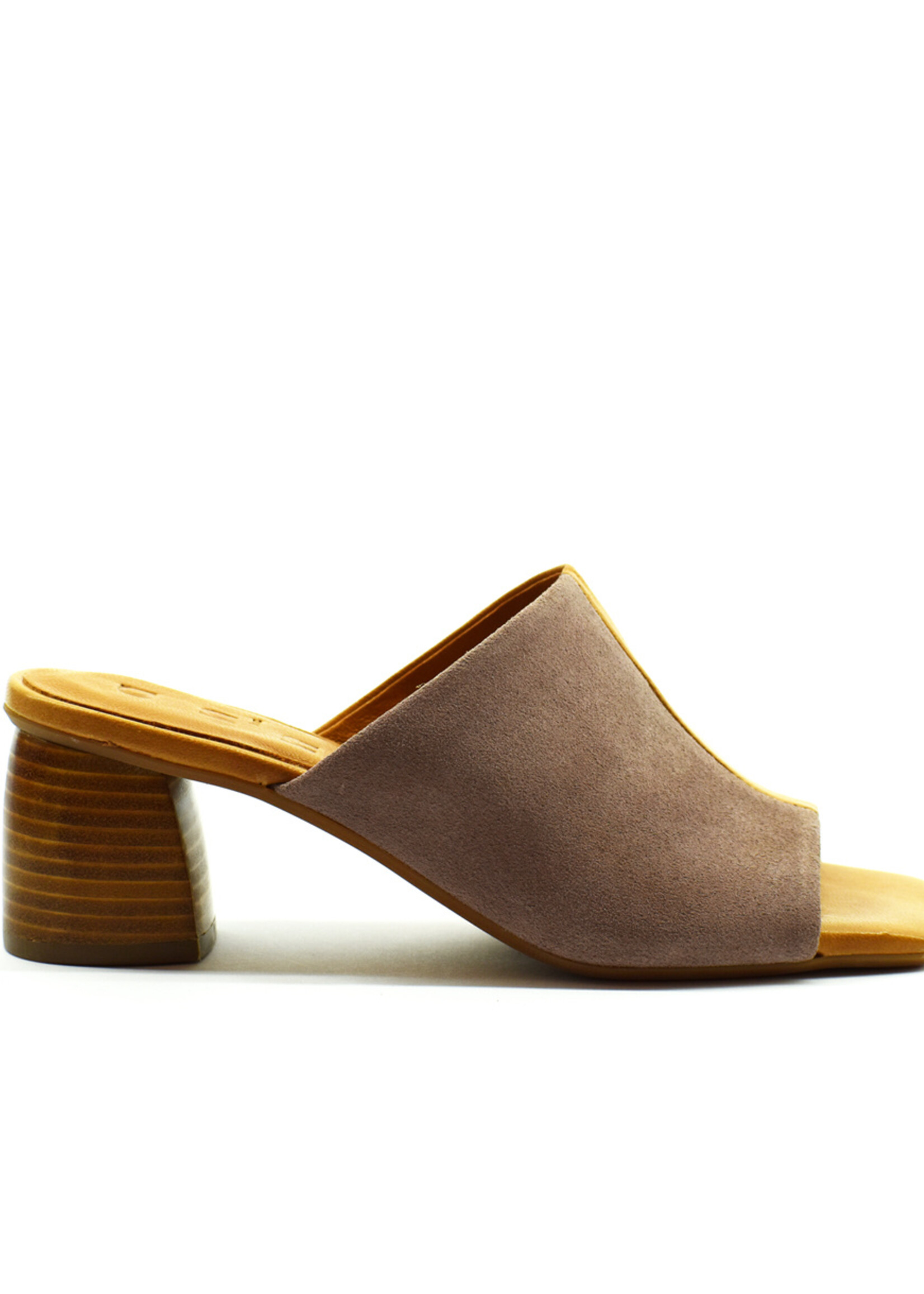 Heel Duo Suede Antico Nappa Ginger