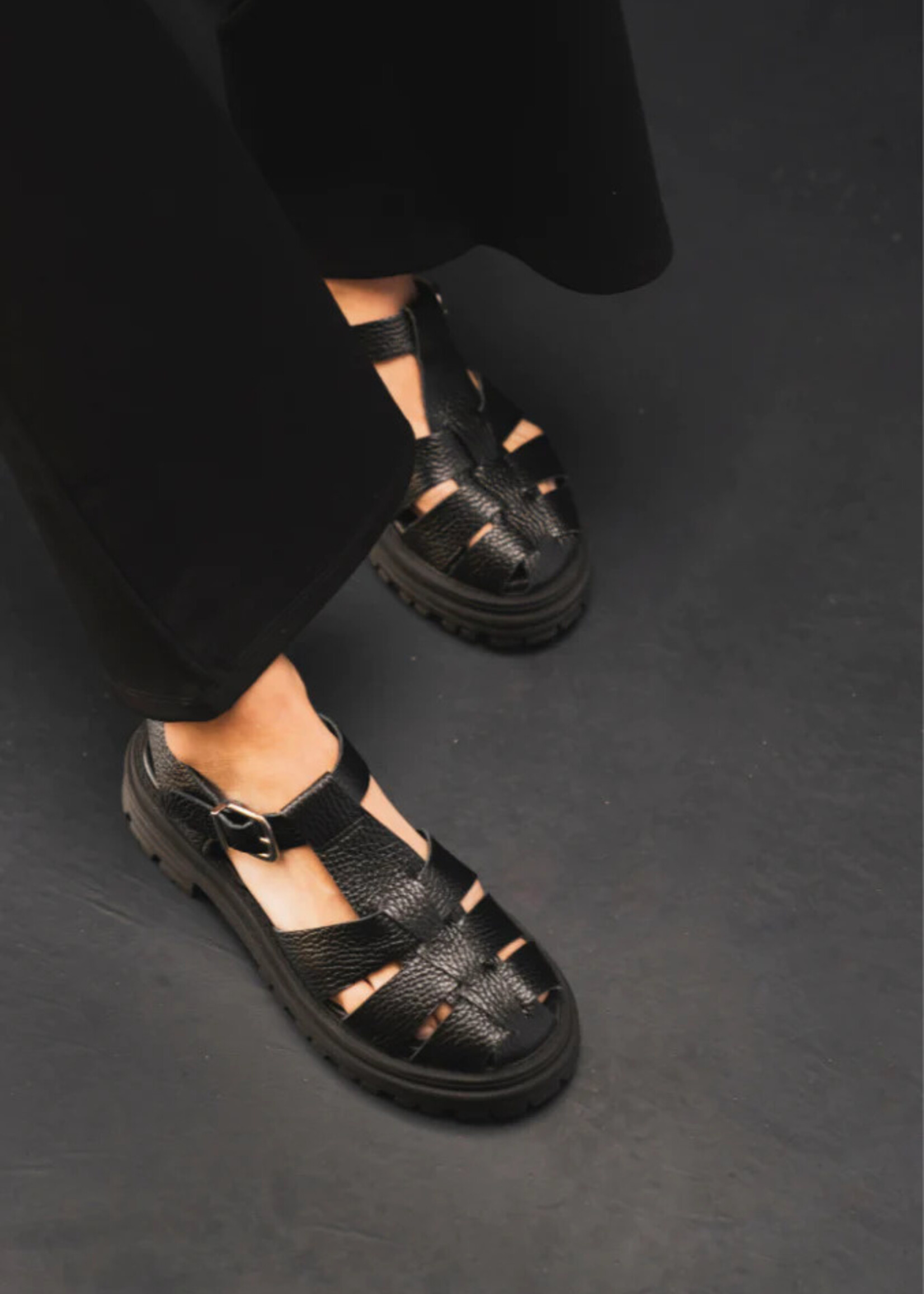 Riemchensandalen Dollaro Black