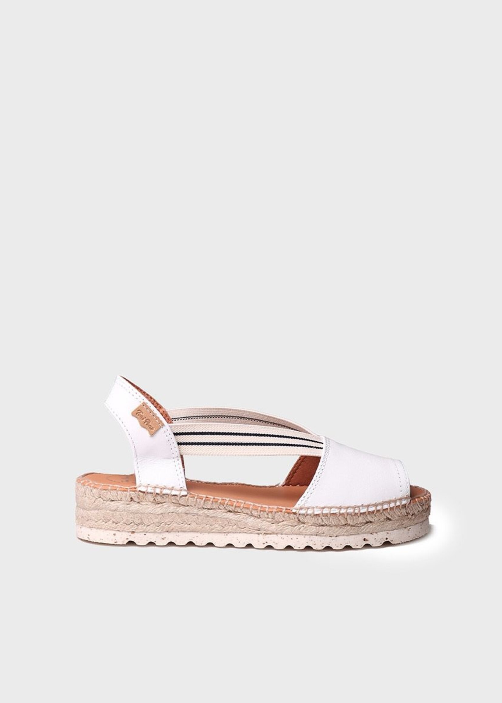 Plateauespadrilles Napa Weiss
