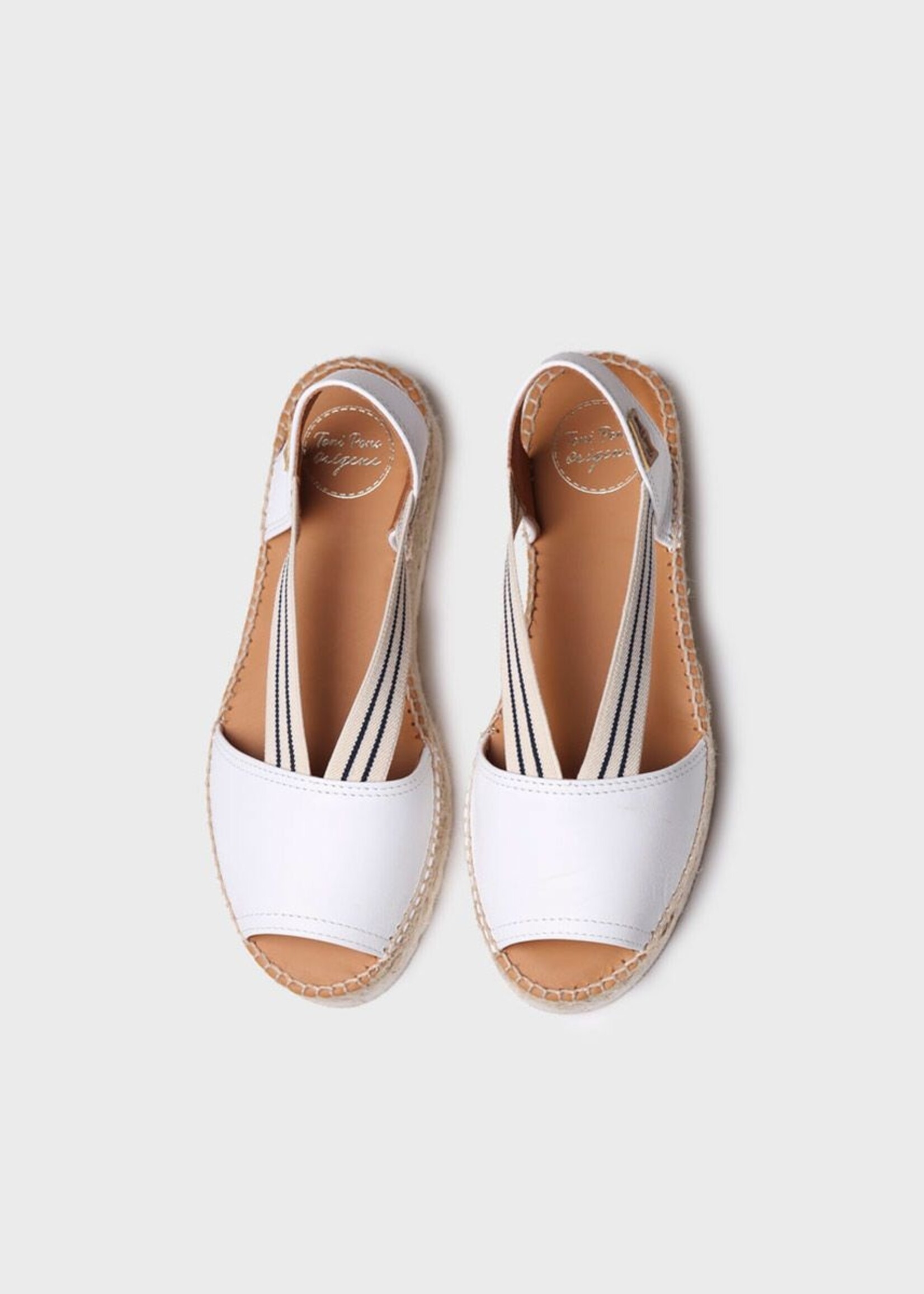 Plateauespadrilles Napa Weiss