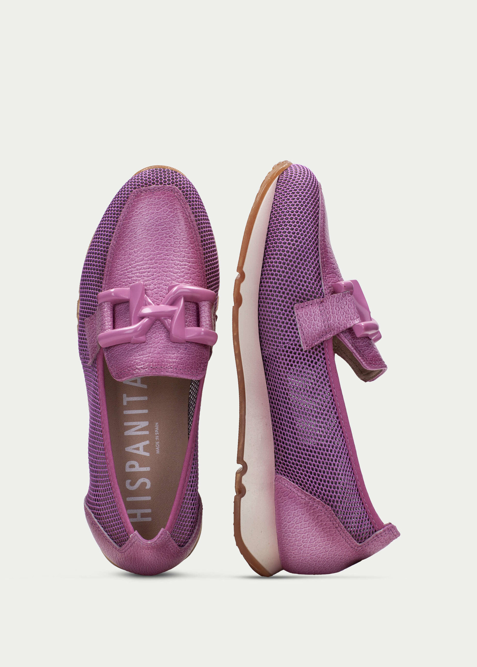 Sportliche Loafers Pink