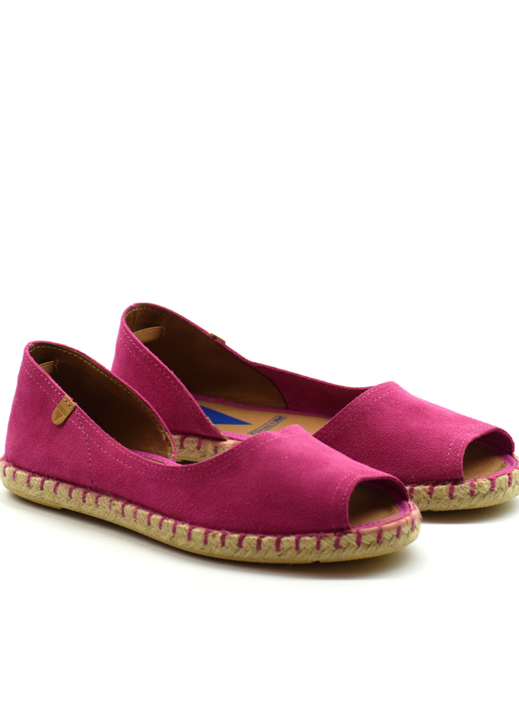 Peeptoes Wildleder Pink