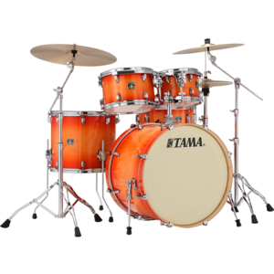 Tama Superstar Classic - Tangerine Lacquer Burst - 5pc - 20" Bass Drum