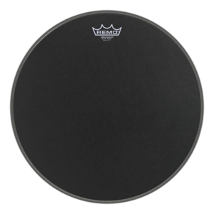 Remo Black  Suede Ambassador 14" BA-0814-ES