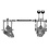 Gibraltar GTC6-DB Road Class Double Bass Drum Pedal, Double Chain