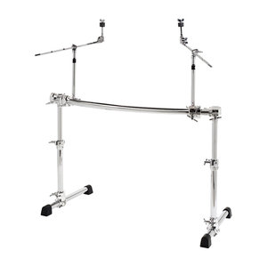 Gibraltar GCS500H Height Adjustable Curved Rack w/ 2 Cymbal Booms