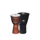 Meinl  ADJ2-M - African Style, Rope Tuned Wood Djembe - Brown